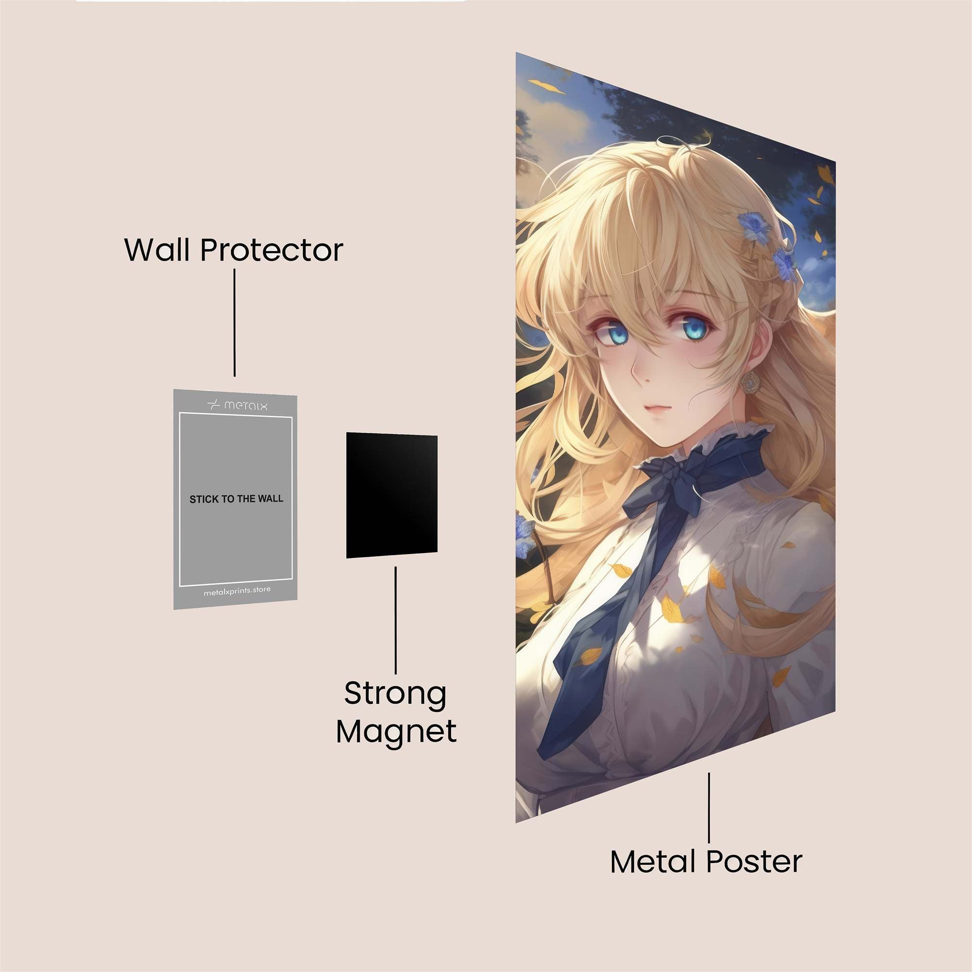 Blossom Serenity Safe Wall Magnetic / M