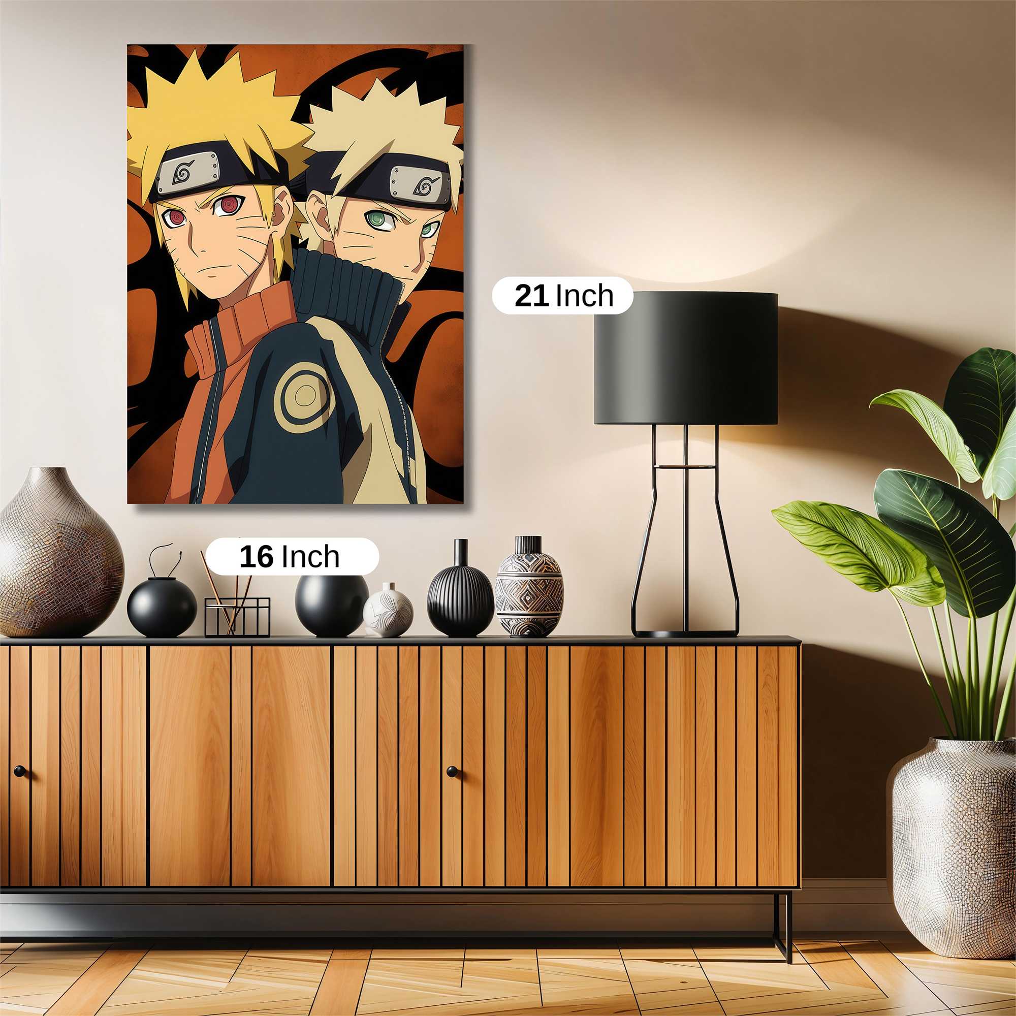 Naruto Dual Safe Wall Magnetic / M