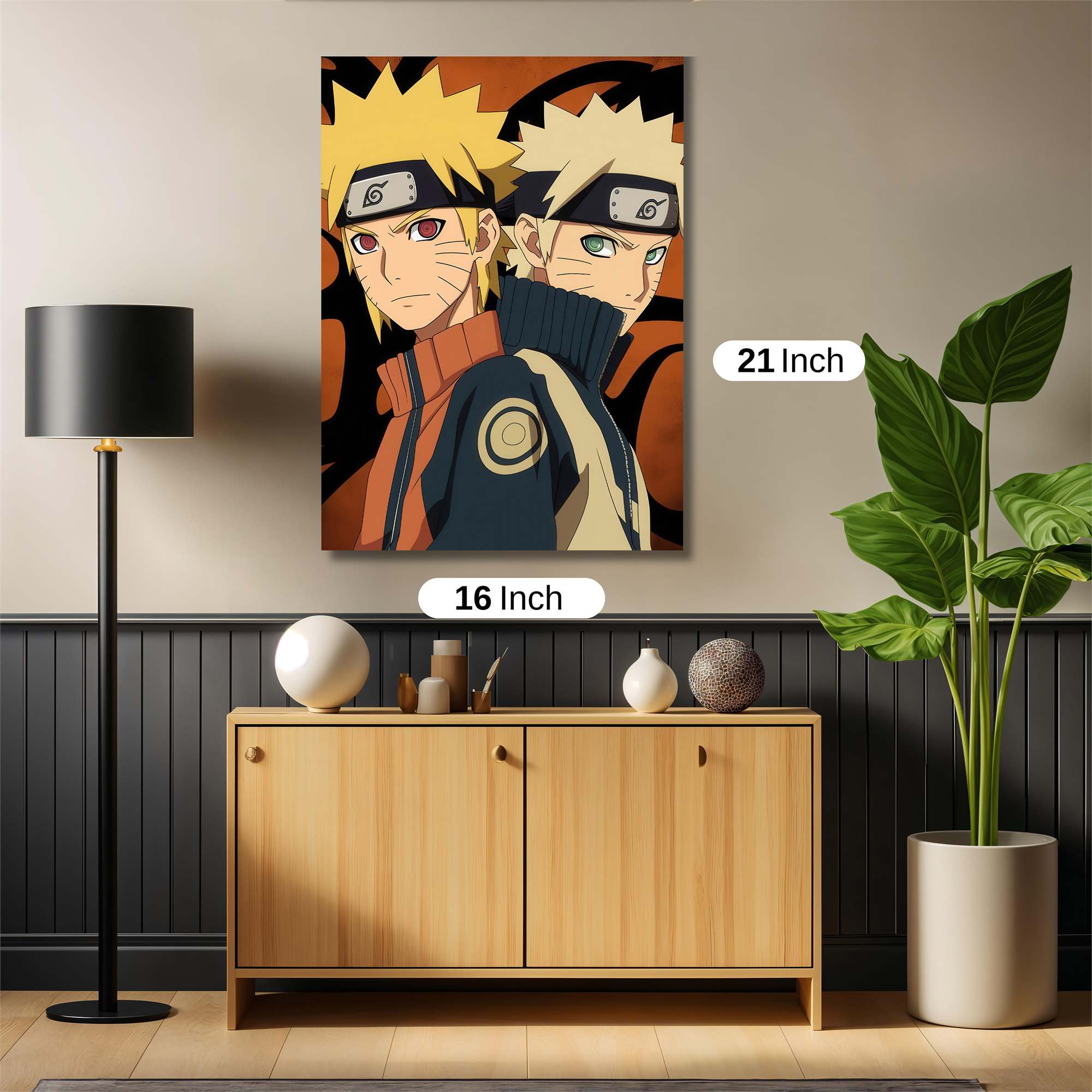 Naruto Dual Safe Wall Magnetic / M