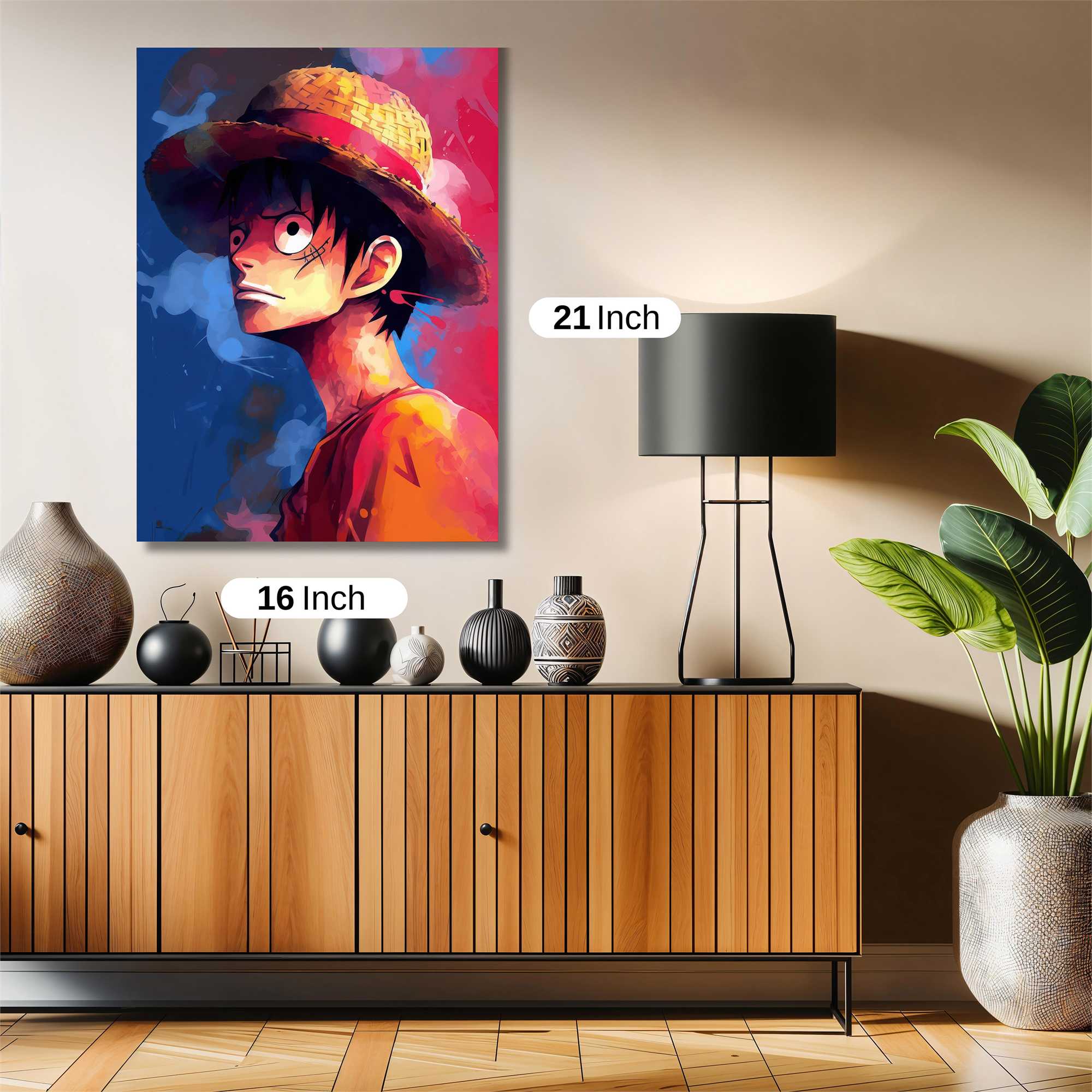 Luffy Vibrant Safe Wall Magnetic / M