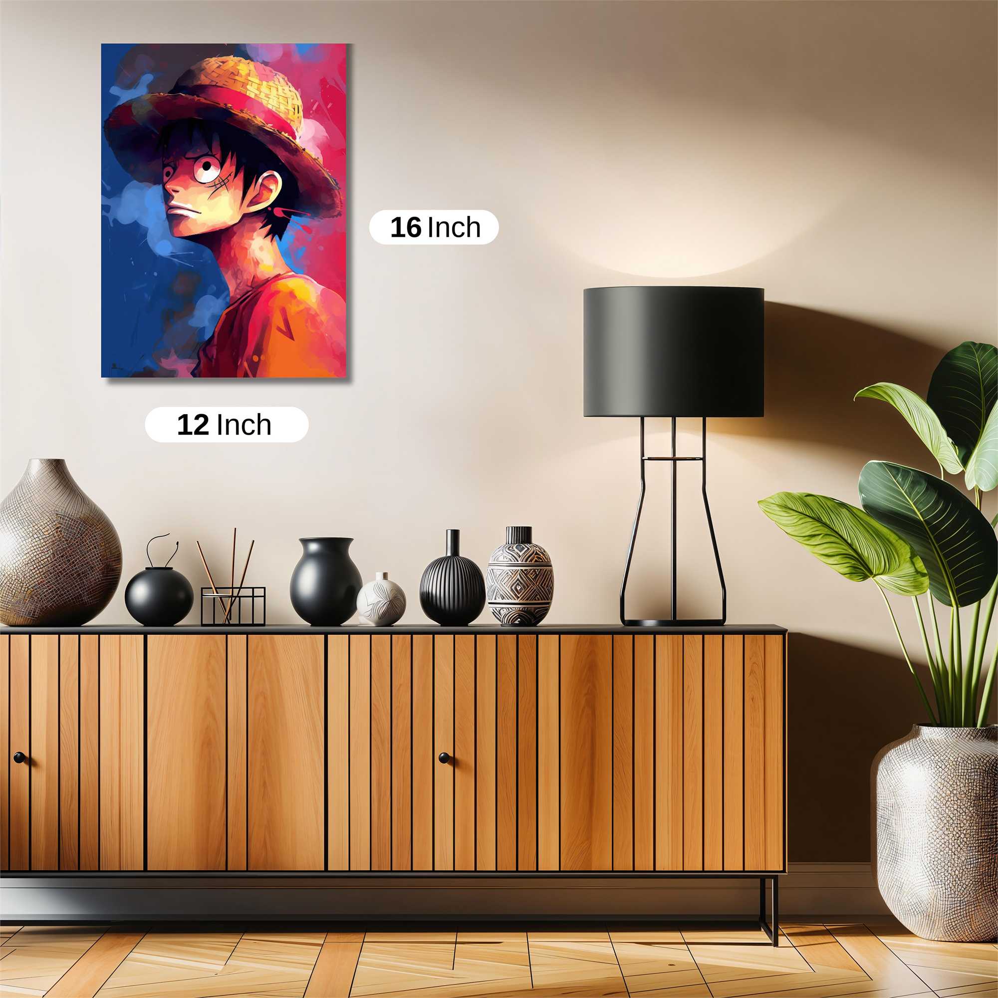 Luffy Vibrant Safe Wall Magnetic / M