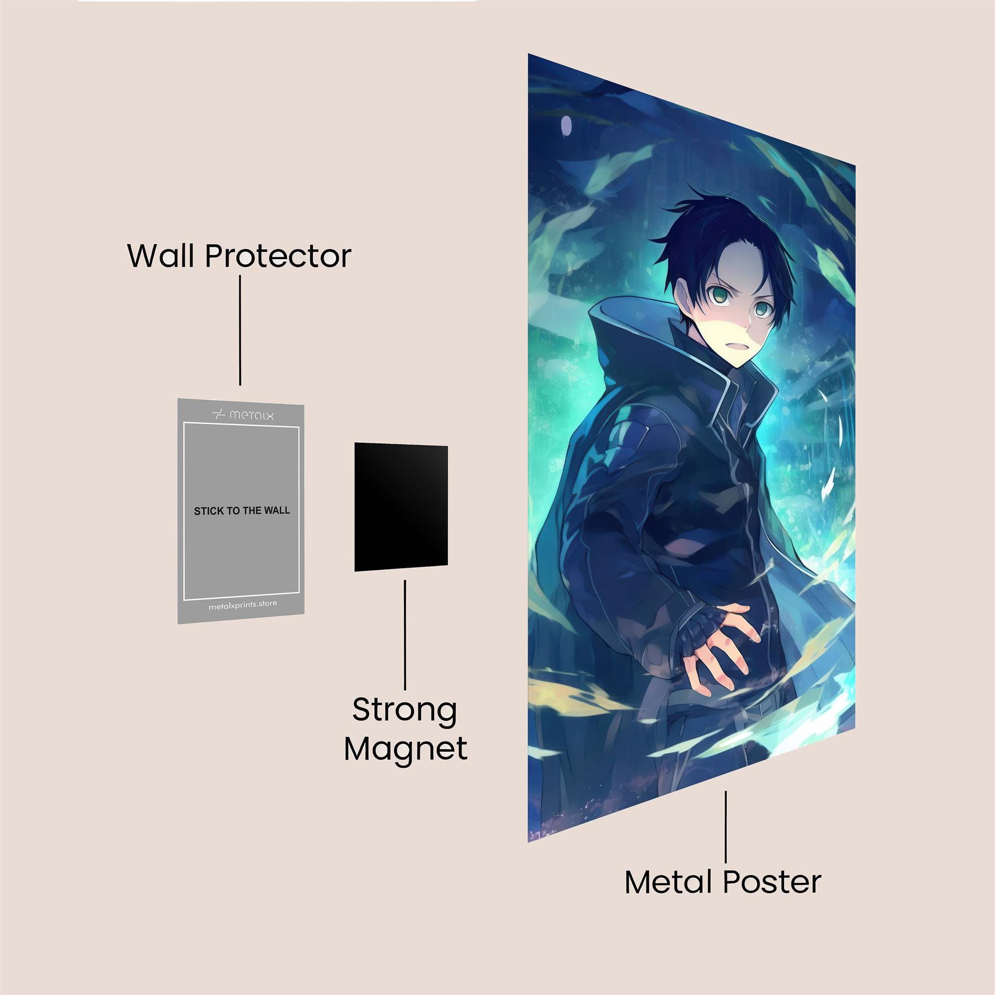 Karma Unleashed Safe Wall Magnetic / M