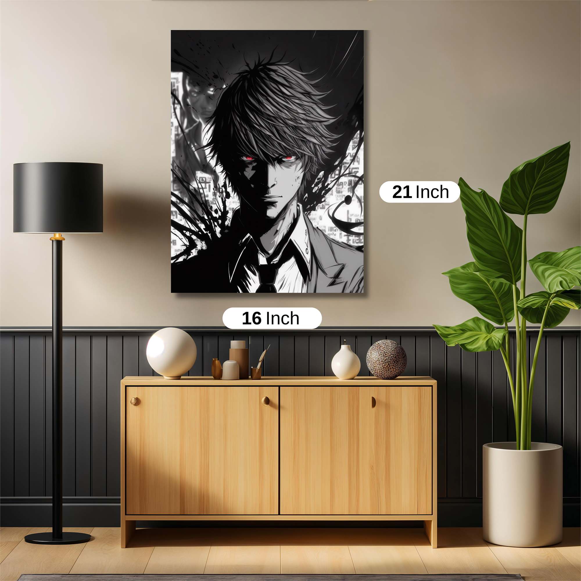 Demon's Wrath Safe Wall Magnetic / M