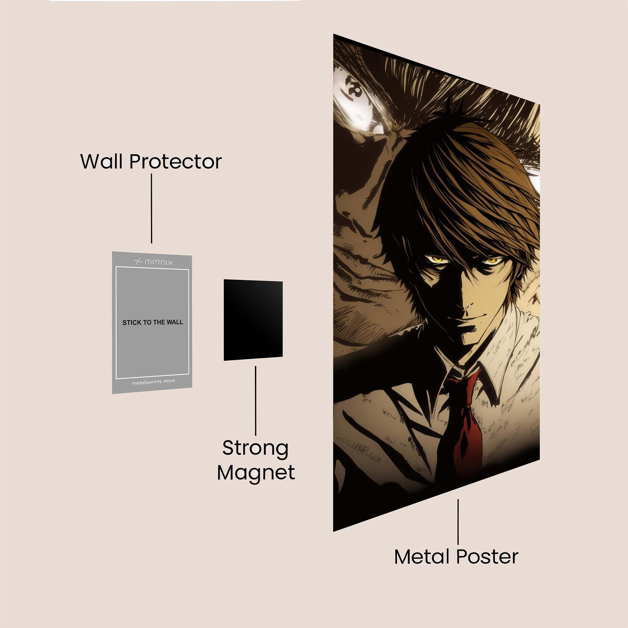 Light Intense Safe Wall Magnetic / M