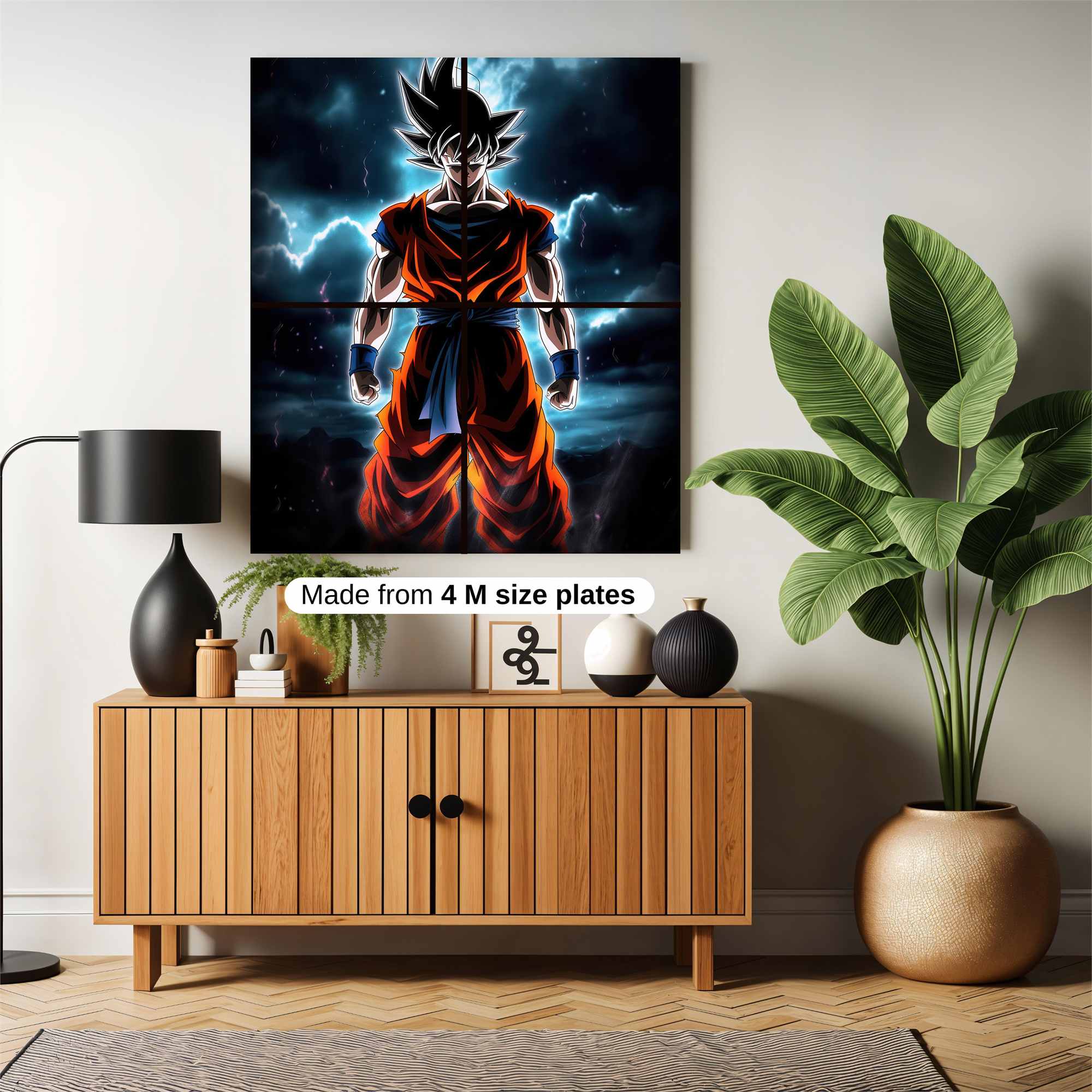 Goku Resolute Safe Wall Magnetic / M