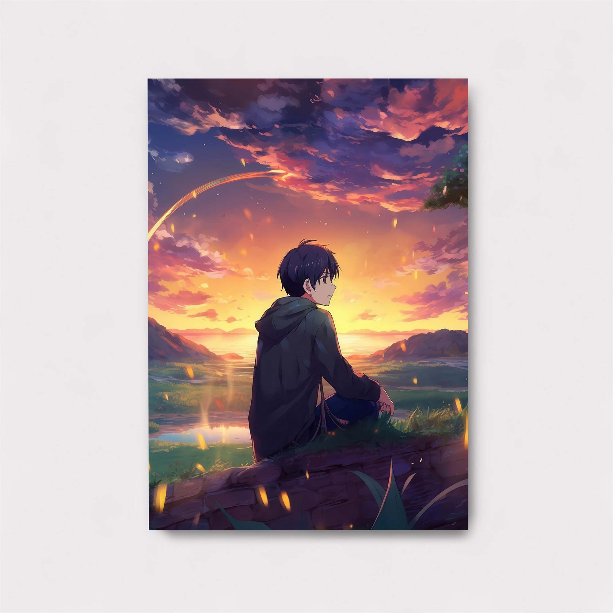 Sunset Serenity Safe Wall Magnetic / M