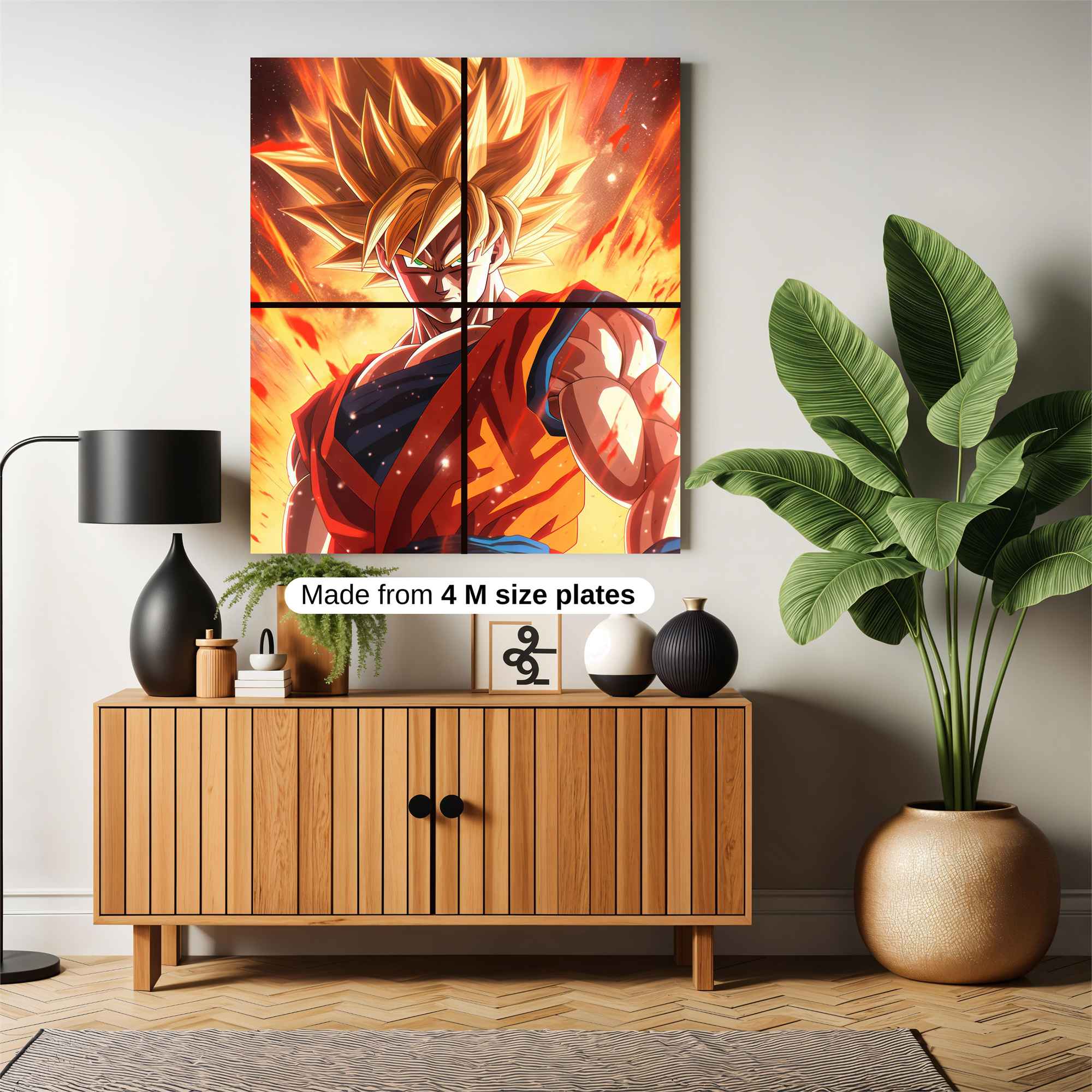 Goku Blazing Safe Wall Magnetic / M