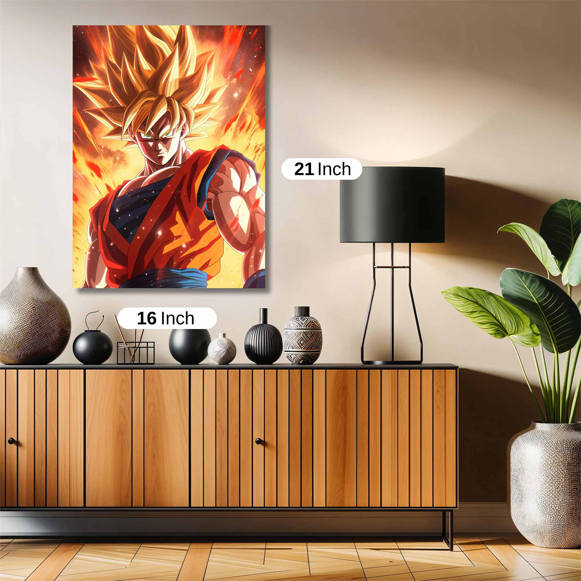 Goku Blazing Safe Wall Magnetic / M
