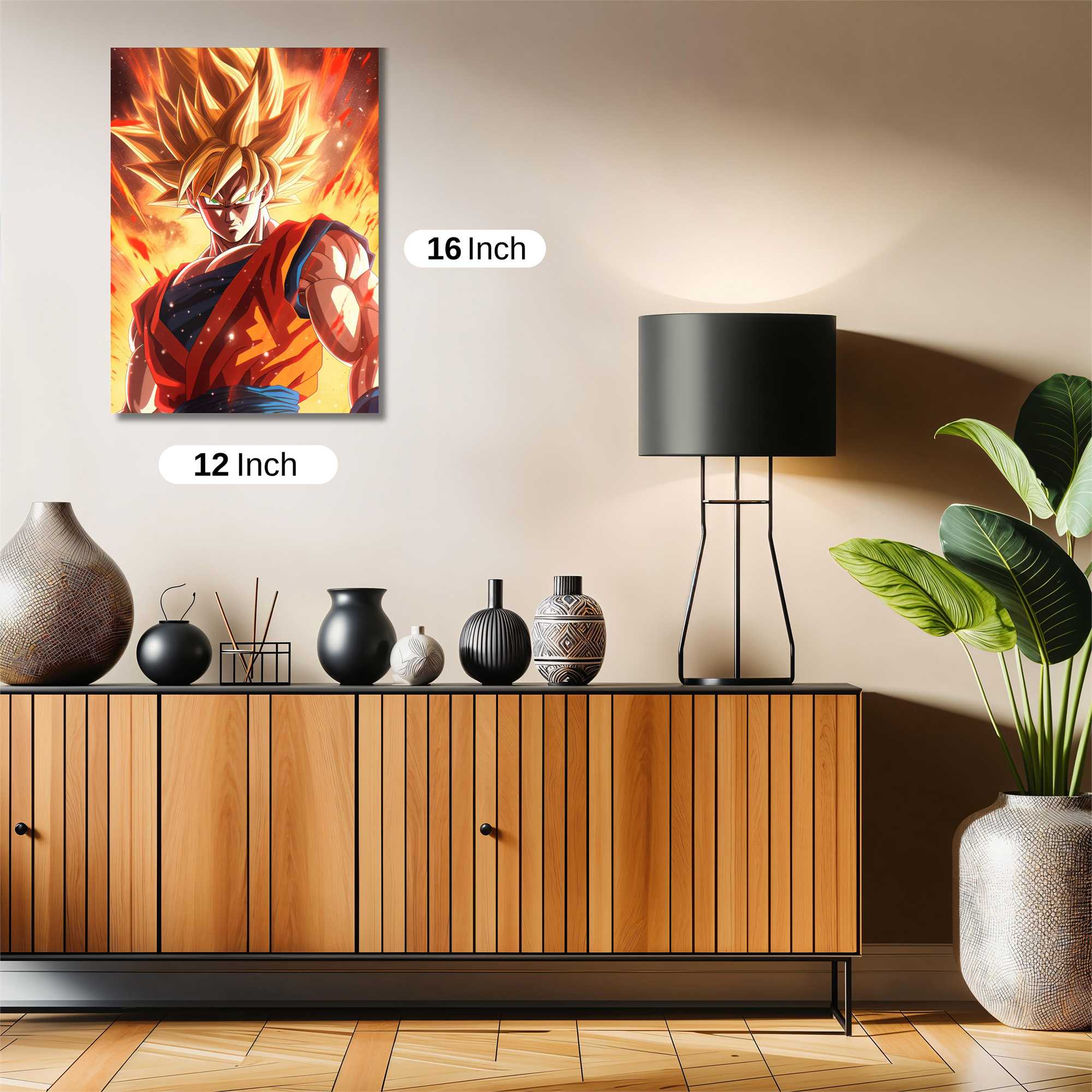 Goku Blazing Safe Wall Magnetic / M