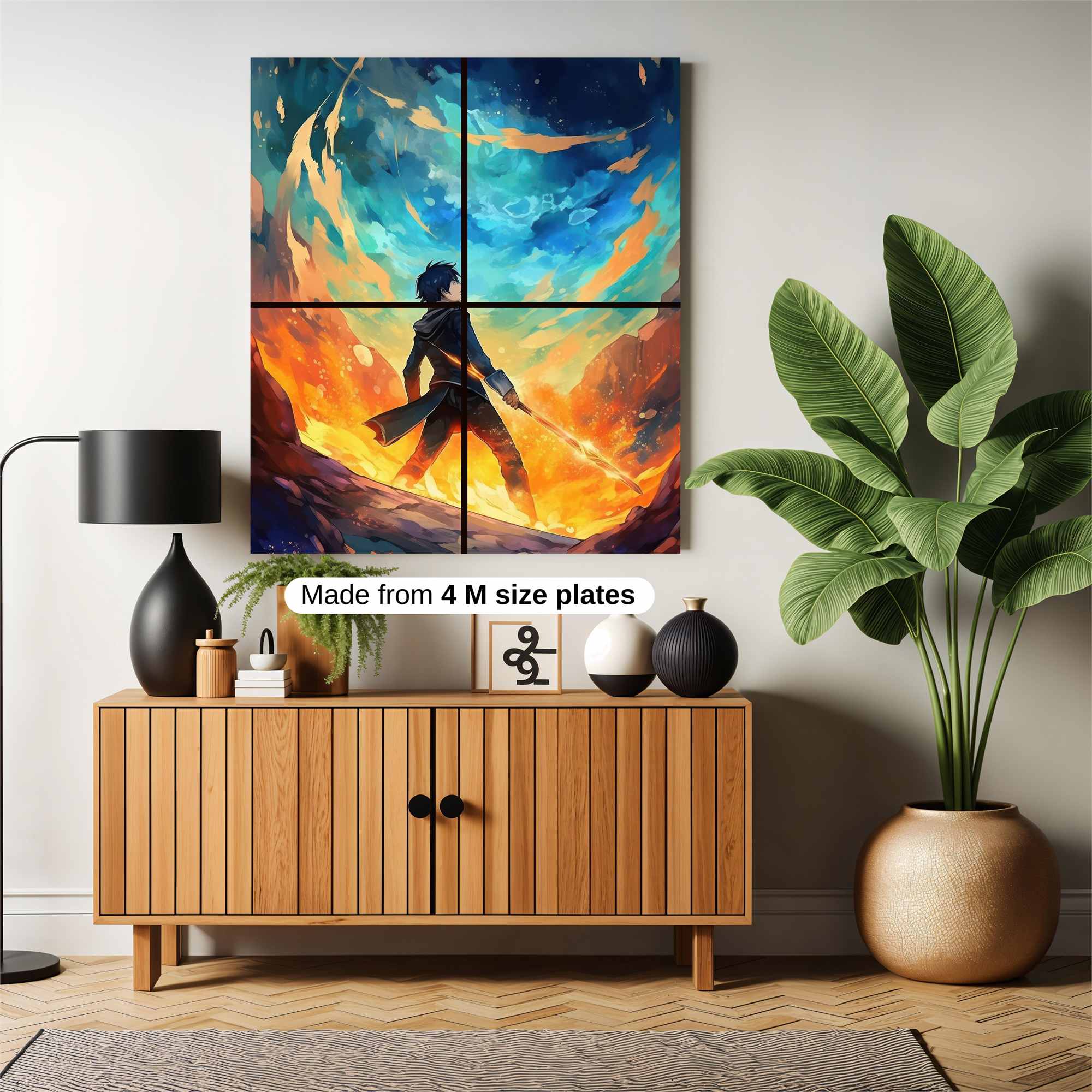 Heroic Blaze Safe Wall Magnetic / M