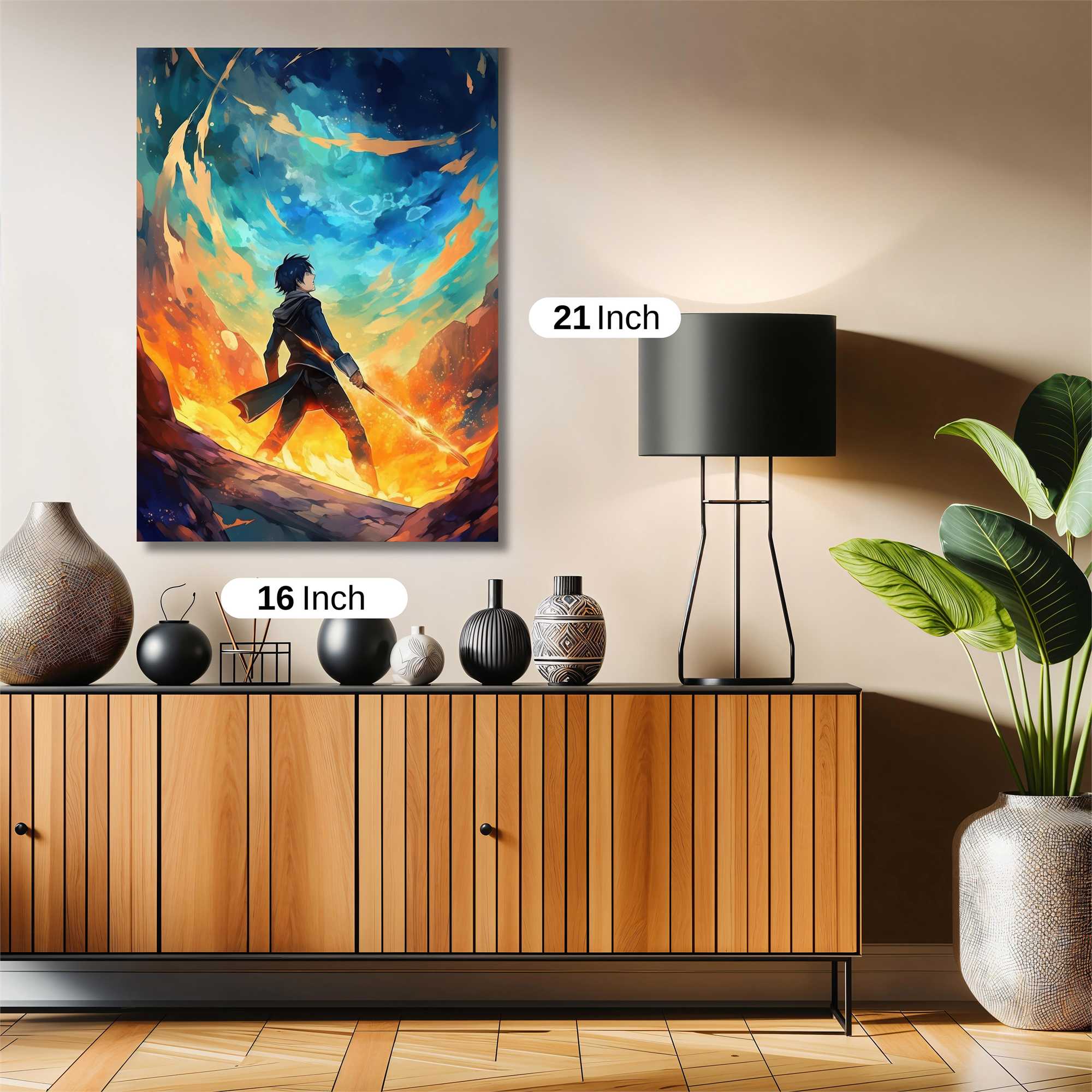 Heroic Blaze Safe Wall Magnetic / M