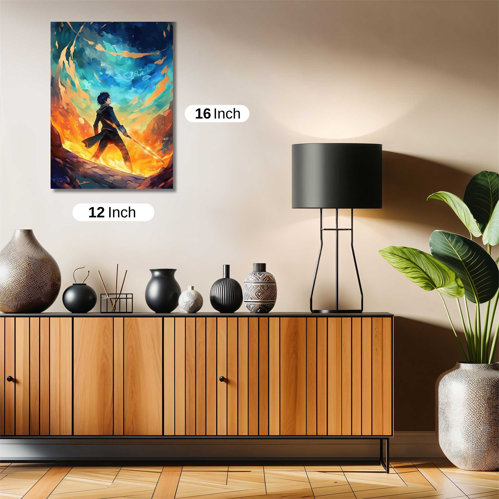 Heroic Blaze Safe Wall Magnetic / M
