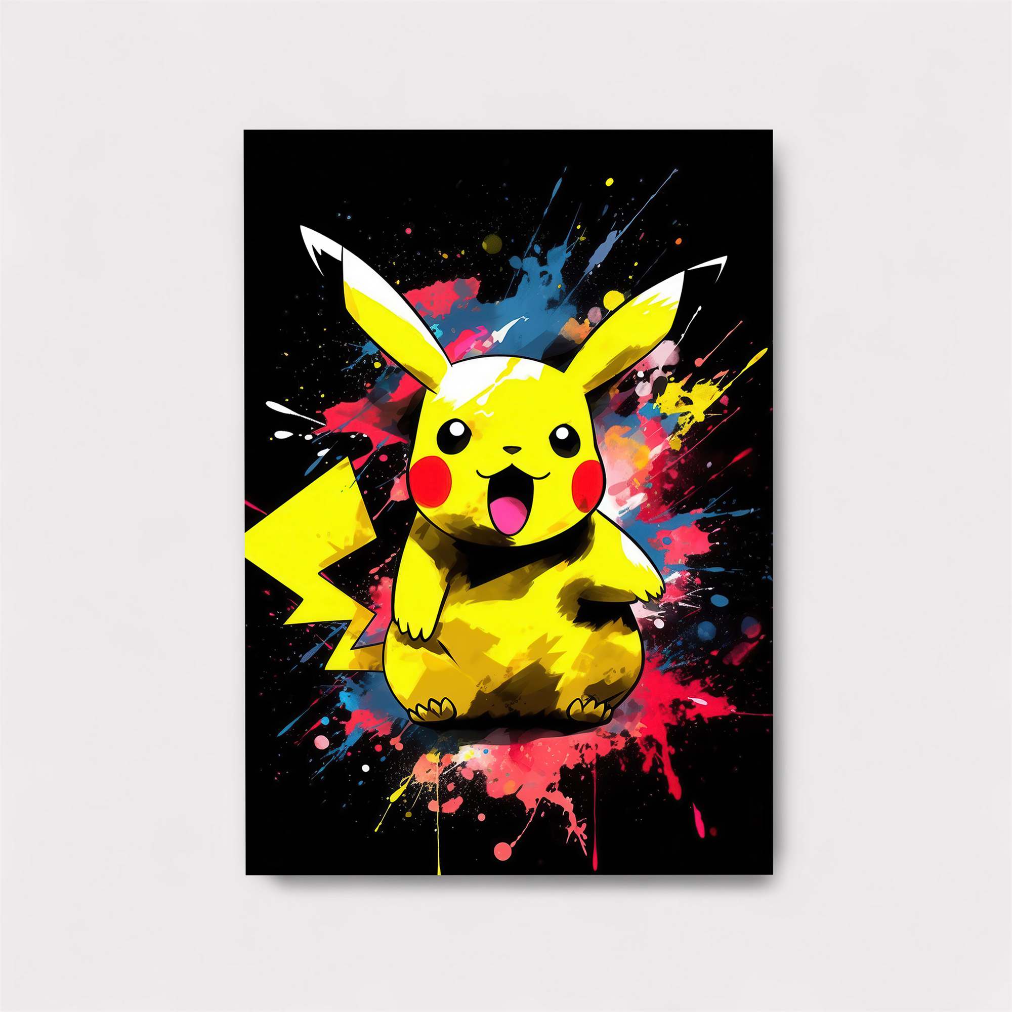 Pikachu Splash Safe Wall Magnetic / M