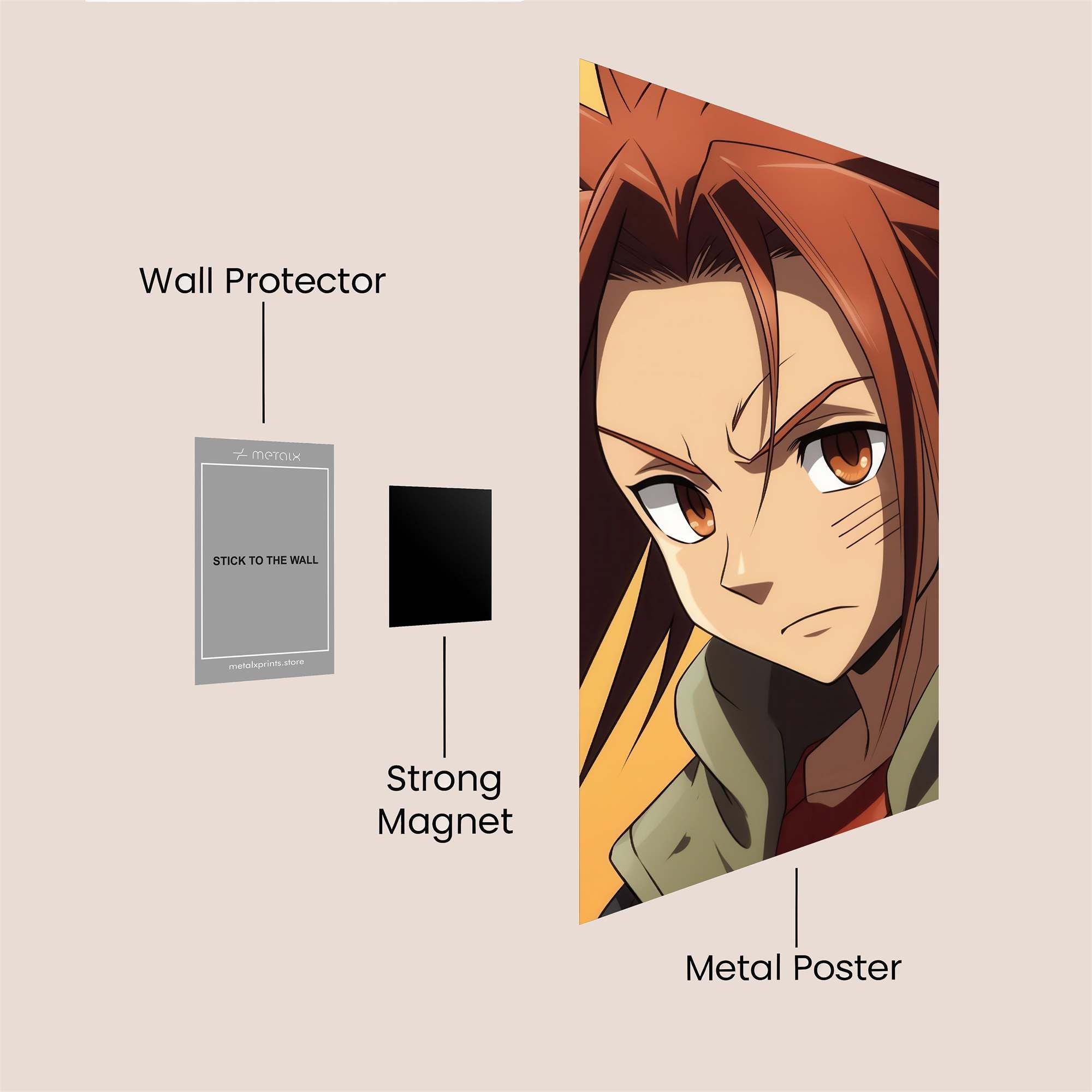 Shirou Determined Safe Wall Magnetic / M