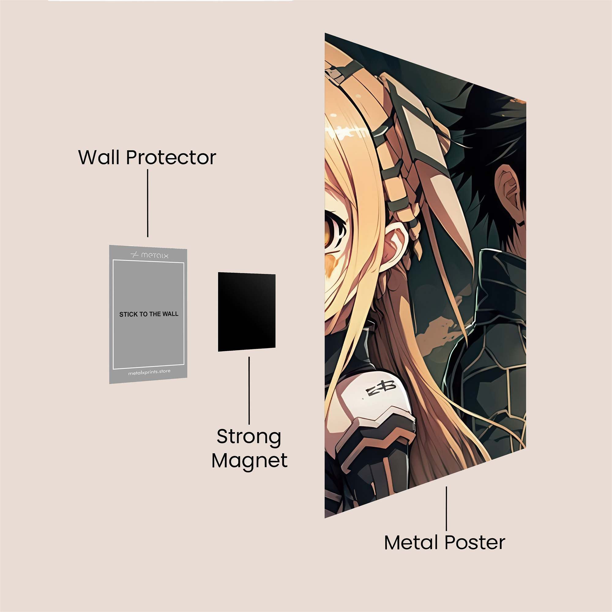 Goku Radiant Safe Wall Magnetic / M