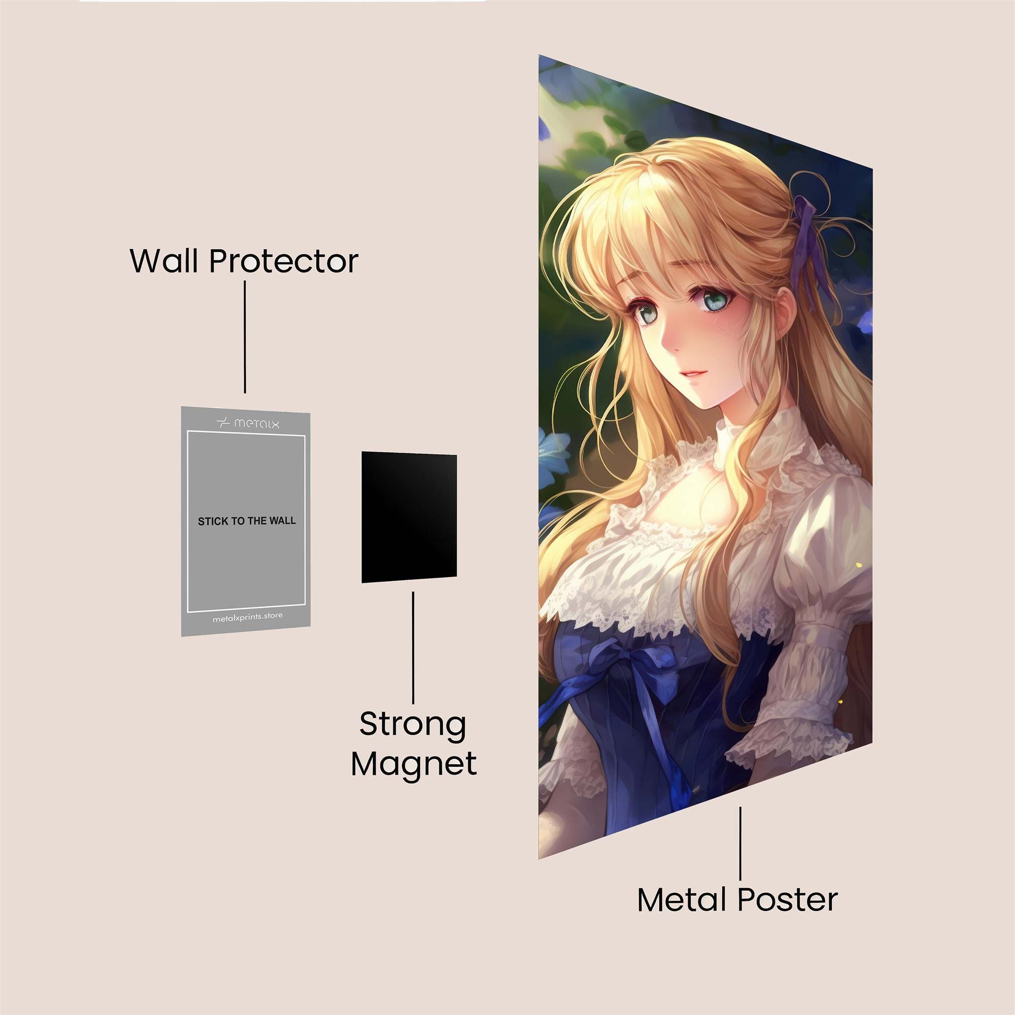 Fairylike Serenity Safe Wall Magnetic / M