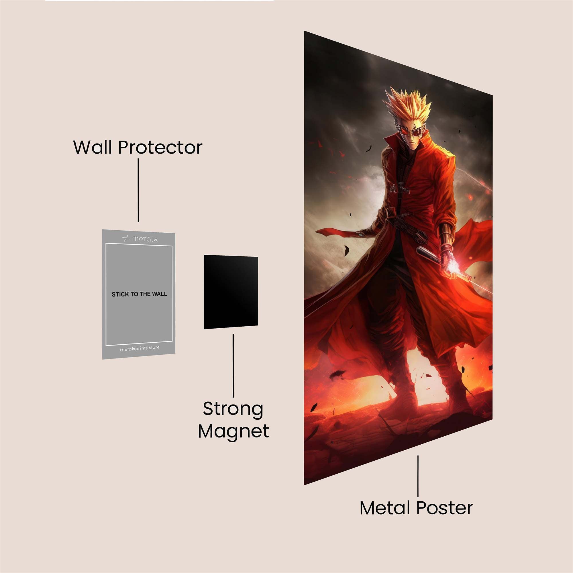 Dante Inferno Safe Wall Magnetic / M