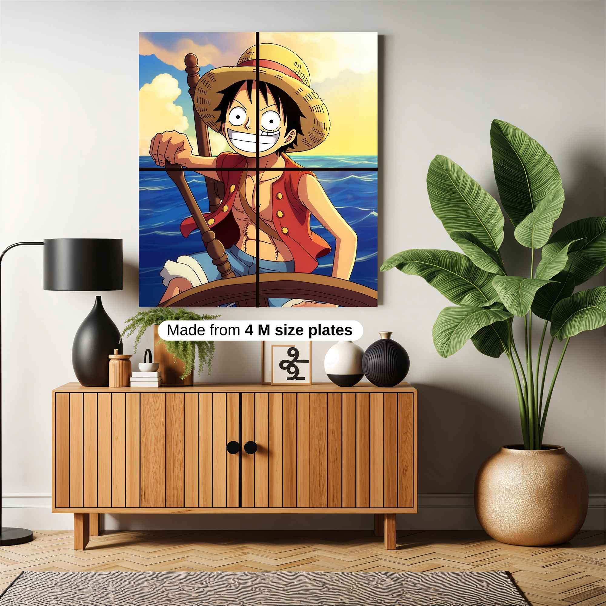 Luffy Joyous Safe Wall Magnetic / M