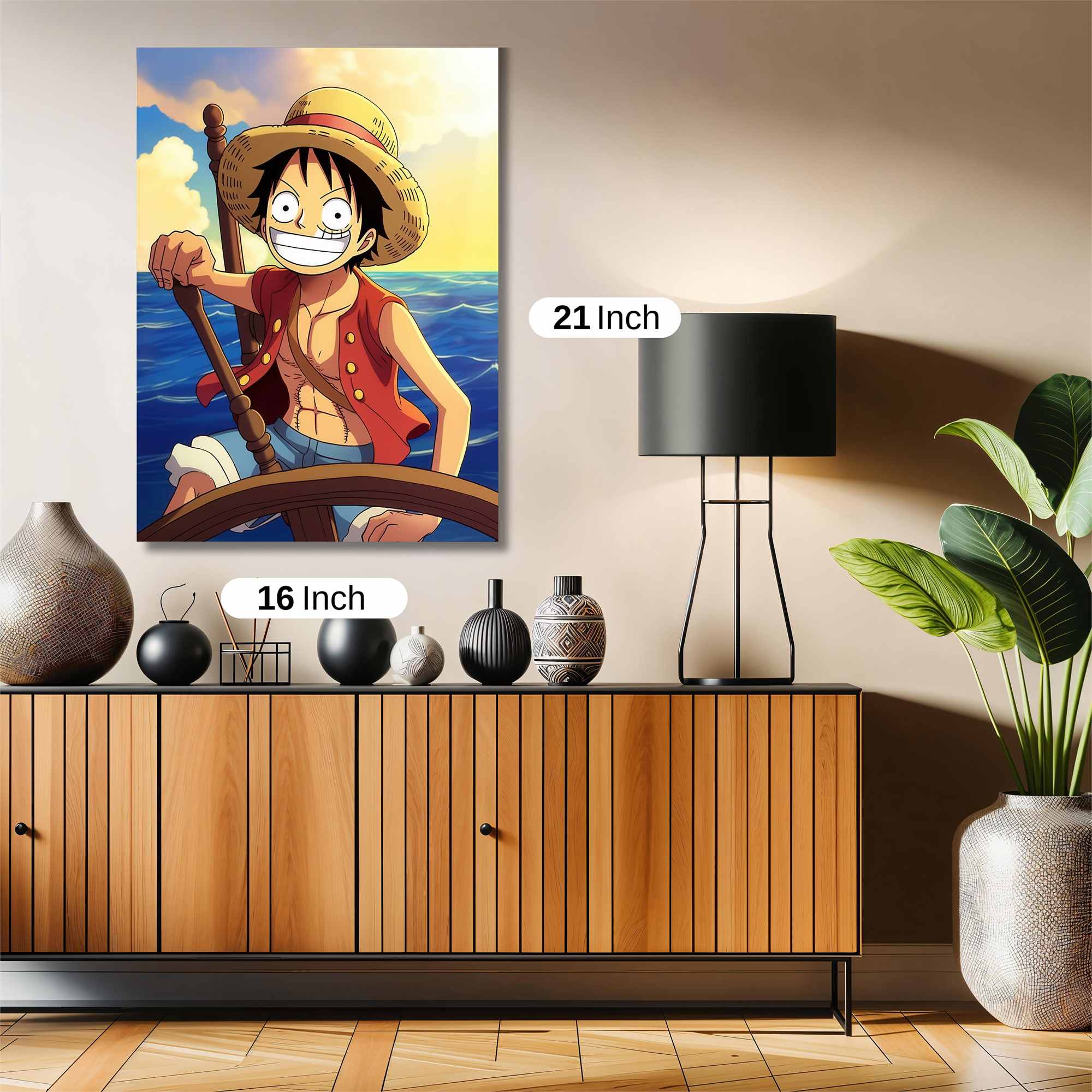 Luffy Joyous Safe Wall Magnetic / M