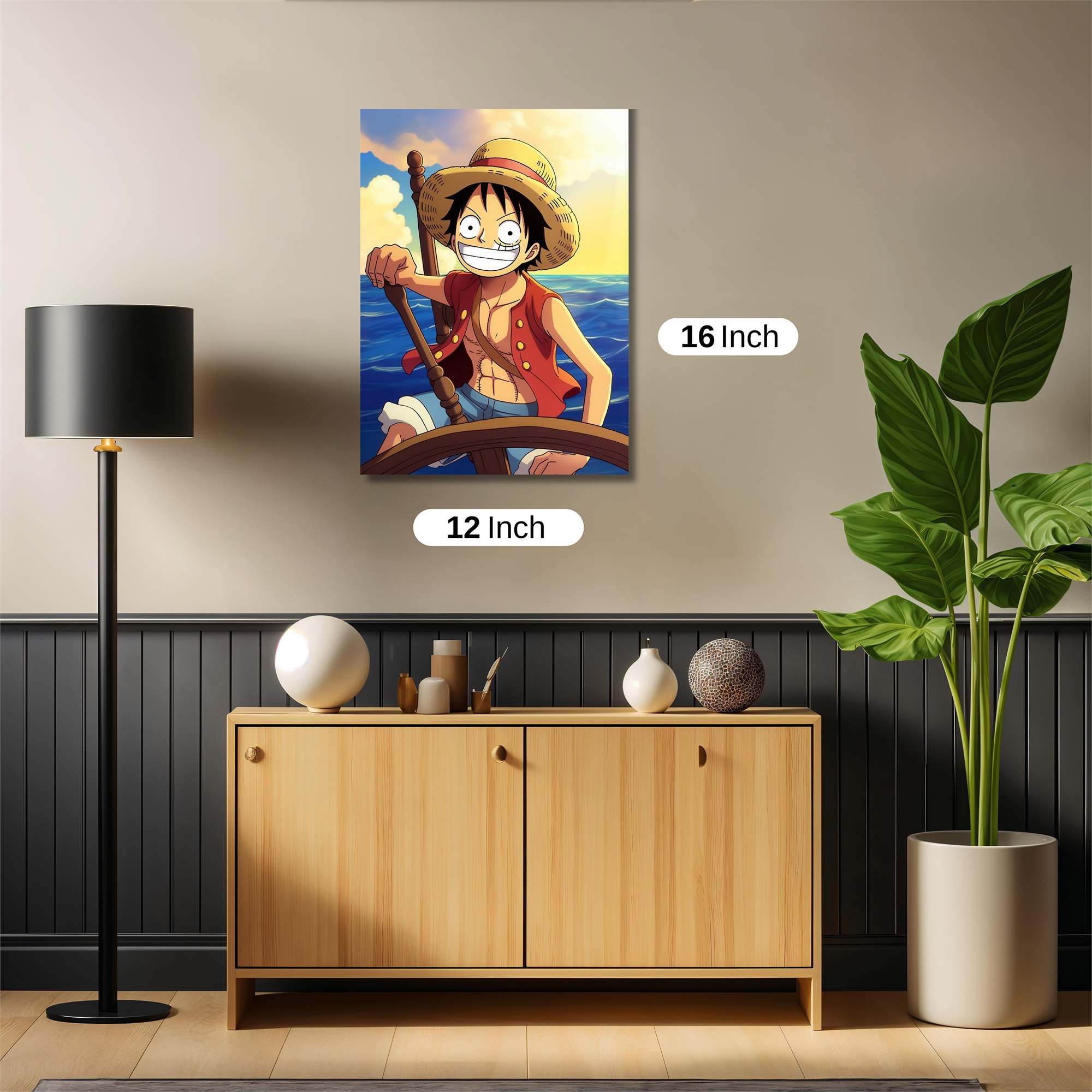 Luffy Joyous Safe Wall Magnetic / M