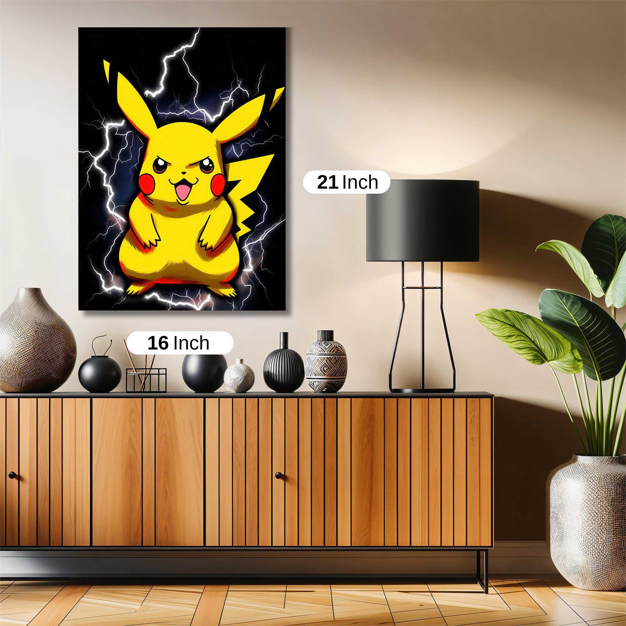 Pikachu Zealous Safe Wall Magnetic / M