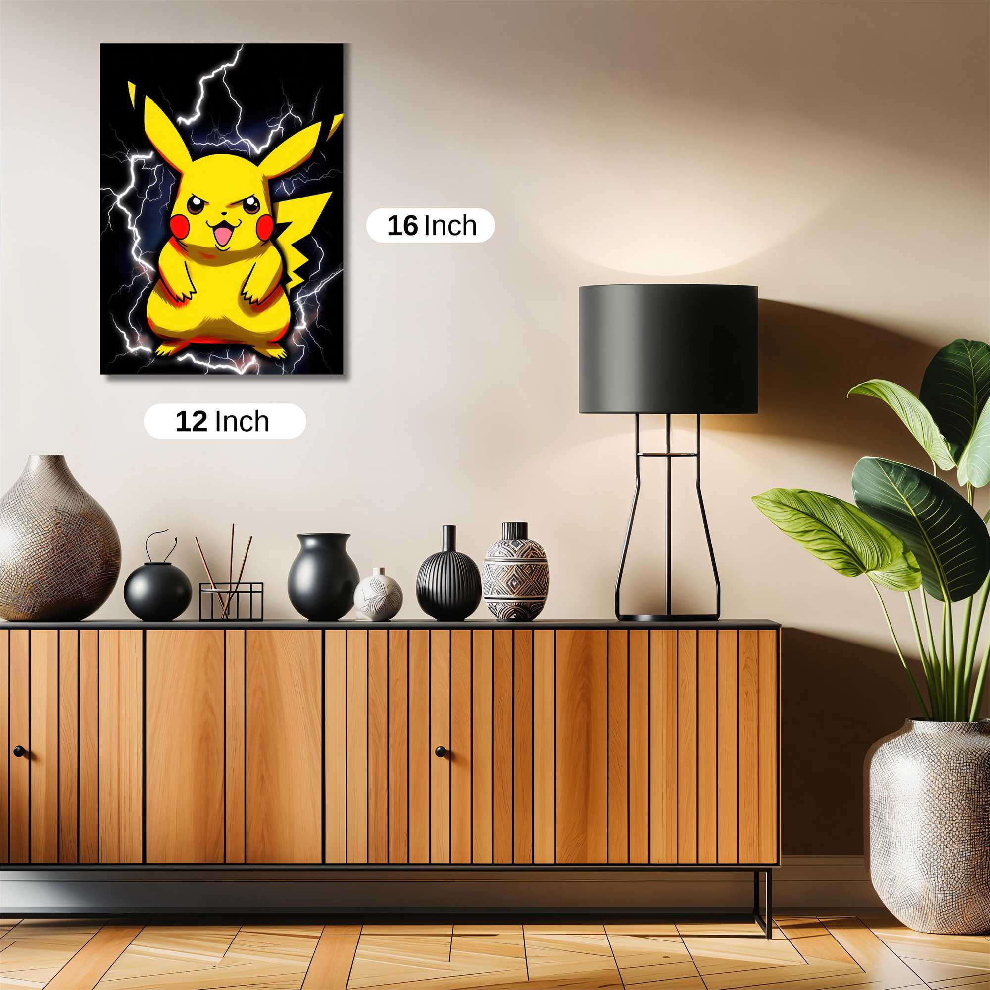 Pikachu Zealous Safe Wall Magnetic / M