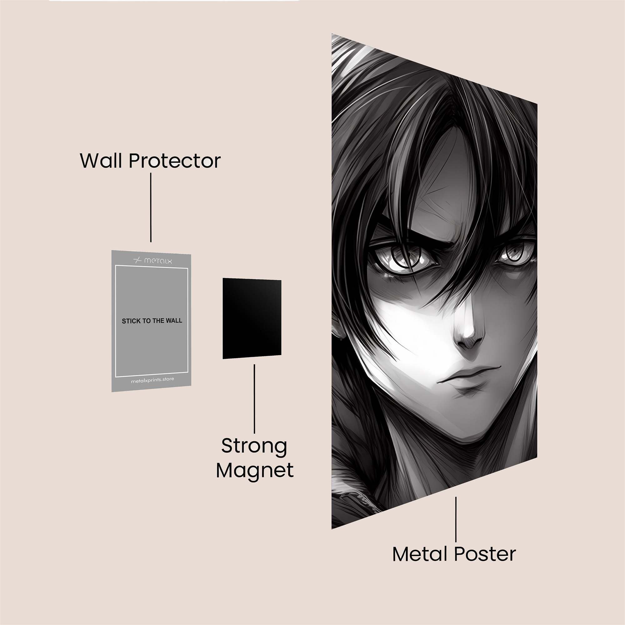 Levi Intense Safe Wall Magnetic / M