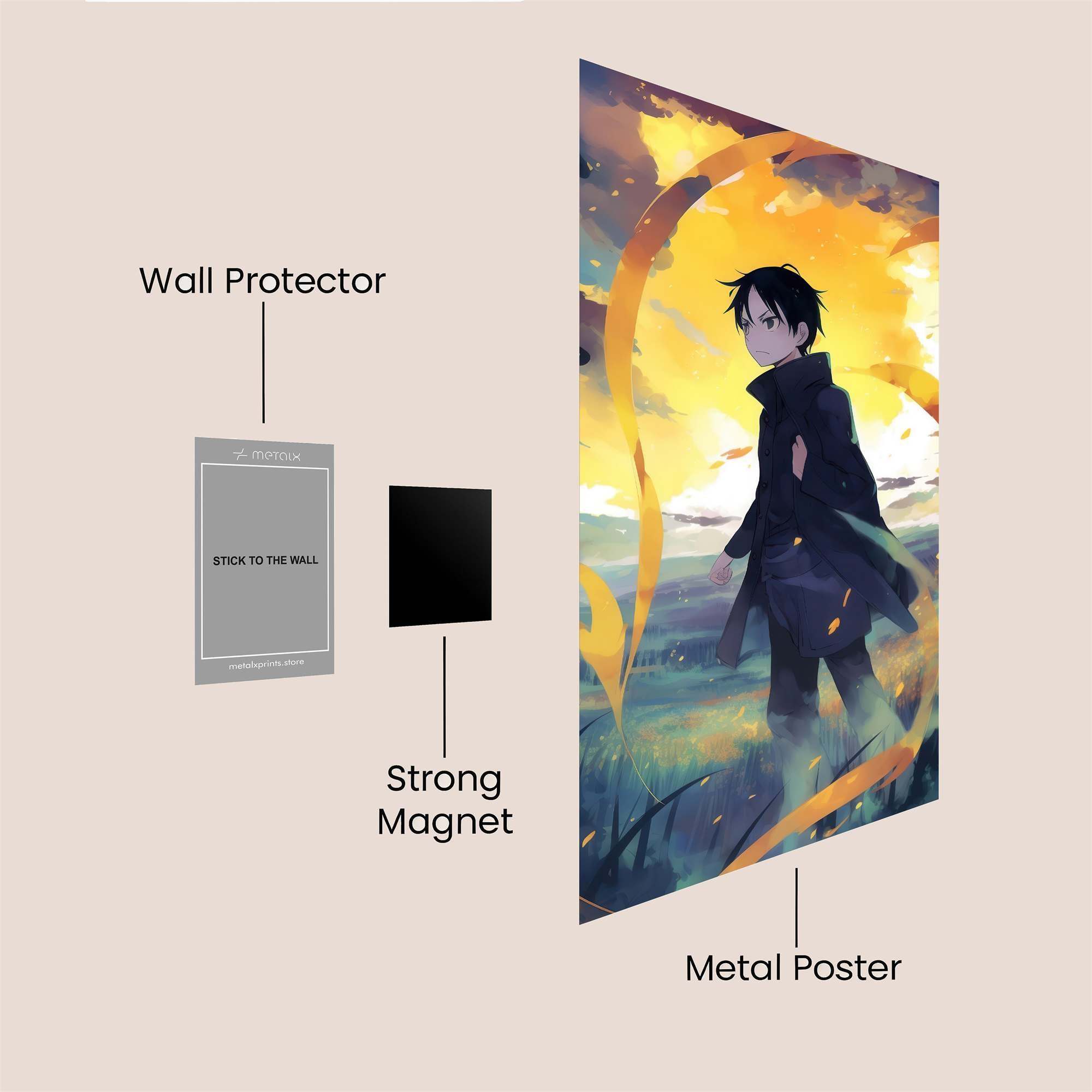 Heroic Dawn Safe Wall Magnetic / M