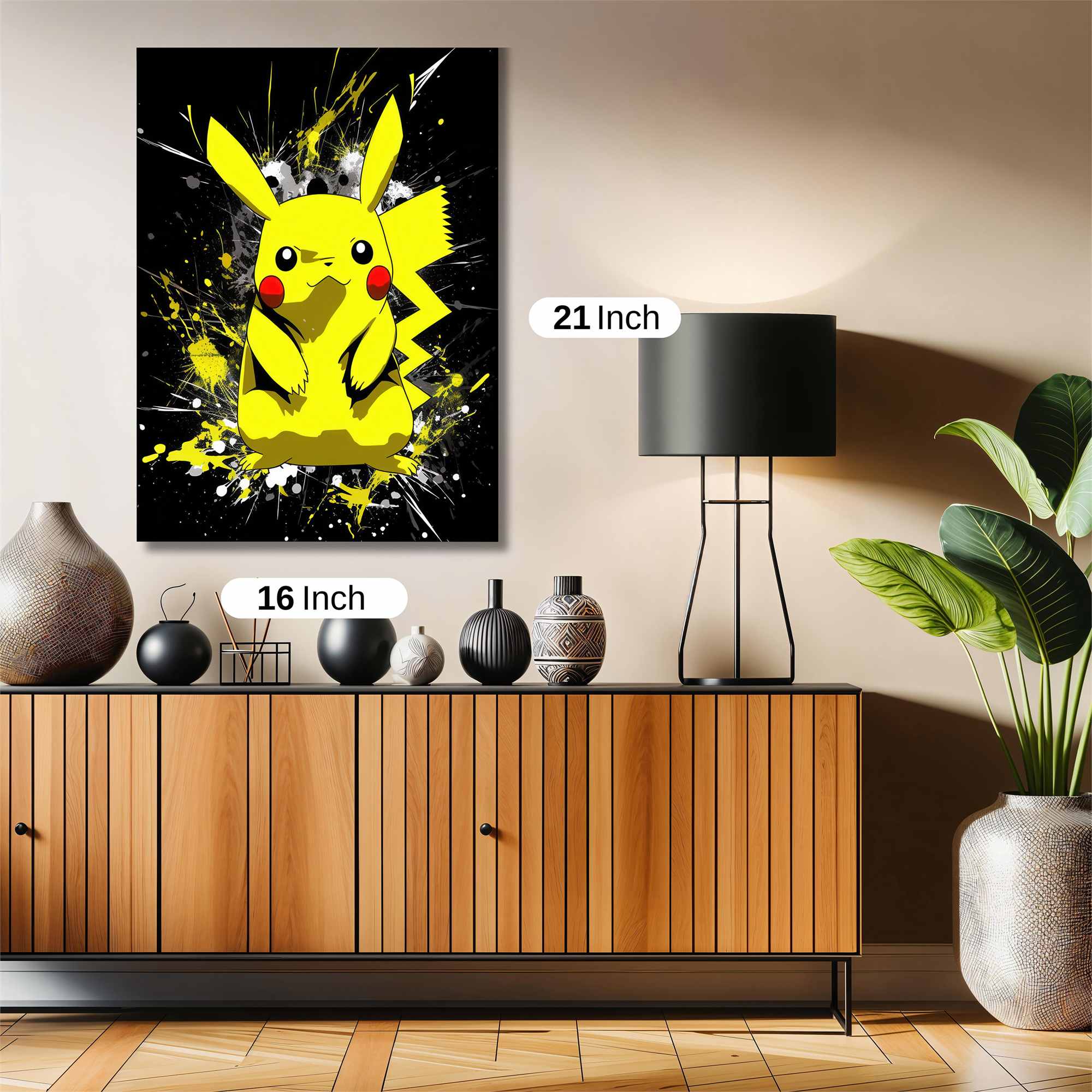 Pikachu Explosive Safe Wall Magnetic / M