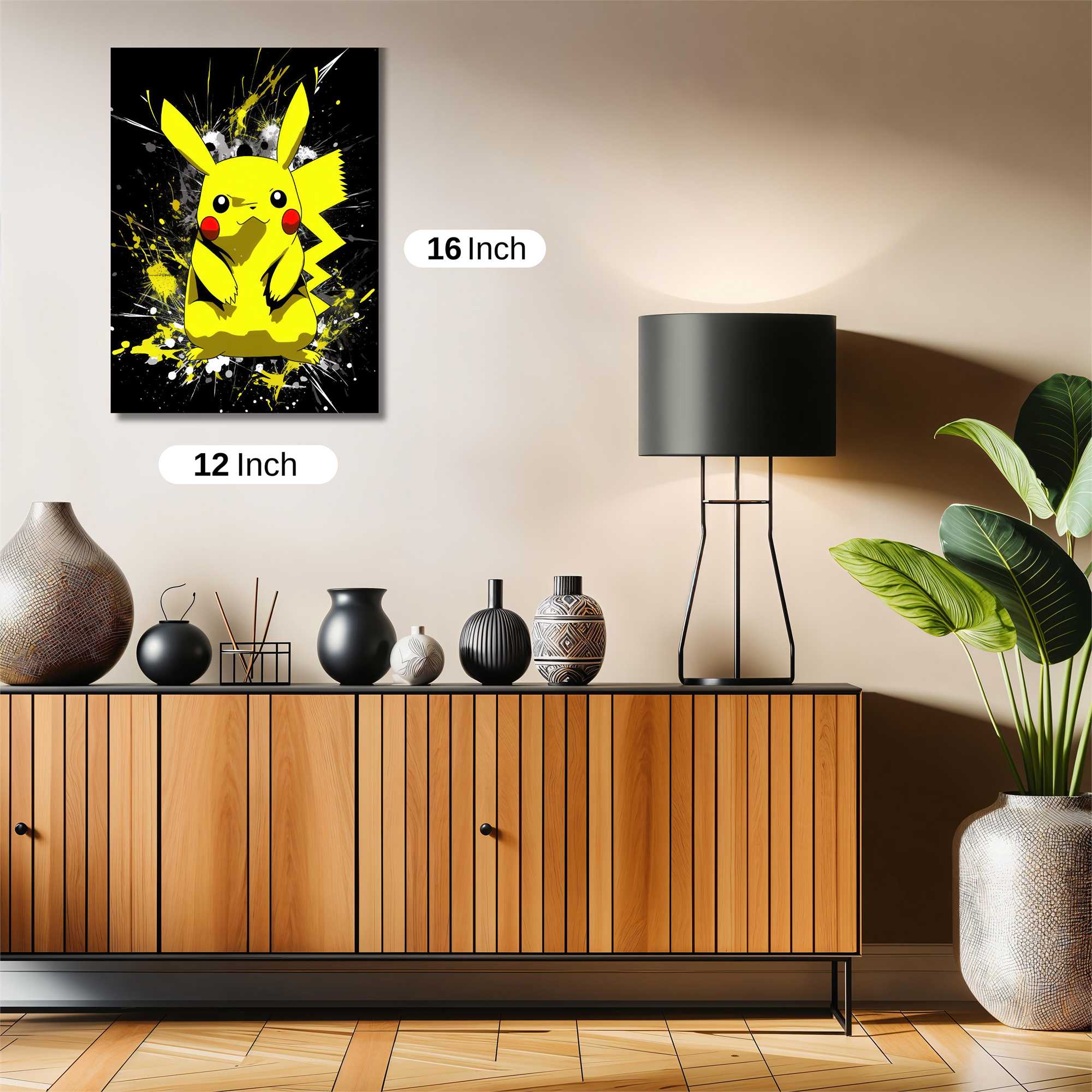 Pikachu Explosive Safe Wall Magnetic / M