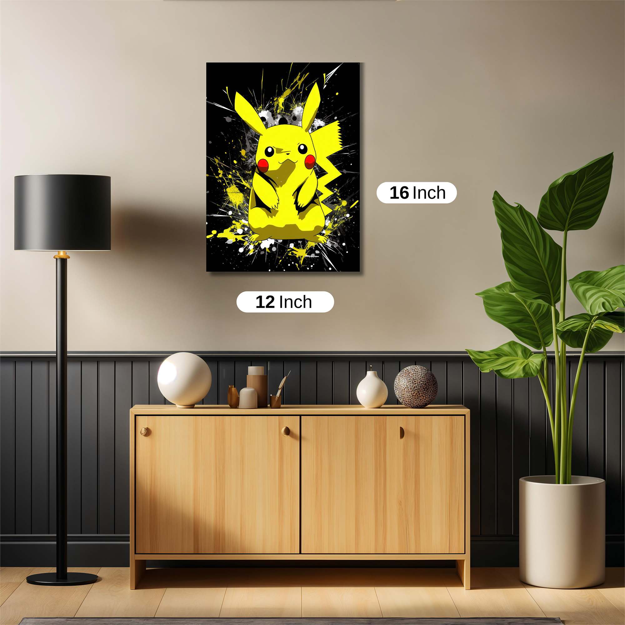 Pikachu Explosive Safe Wall Magnetic / M