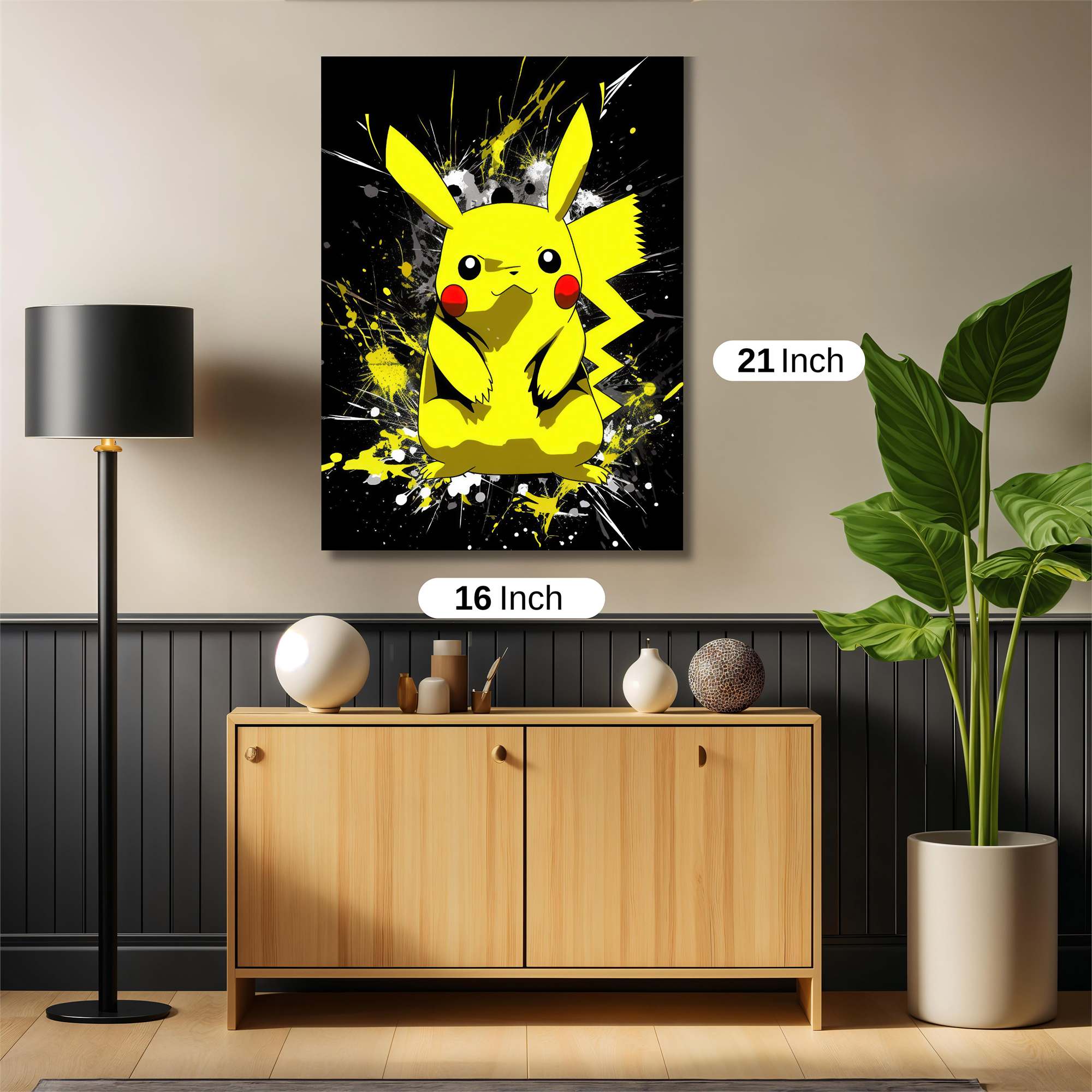 Pikachu Explosive Safe Wall Magnetic / M