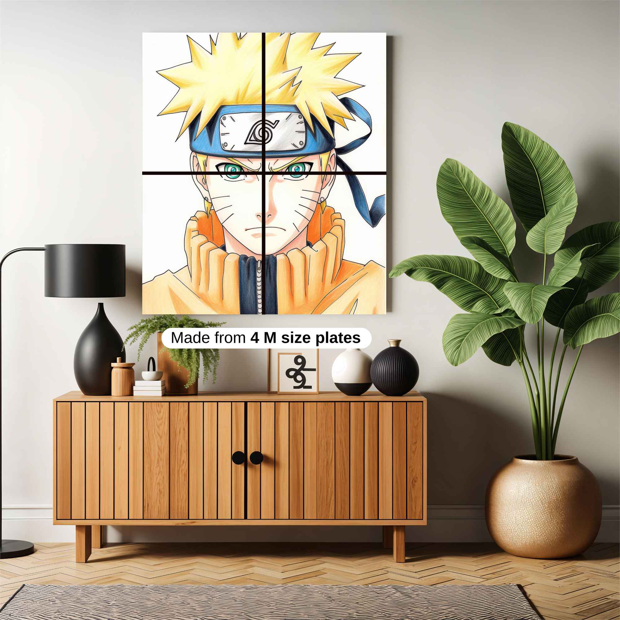 Naruto Resolute Safe Wall Magnetic / M