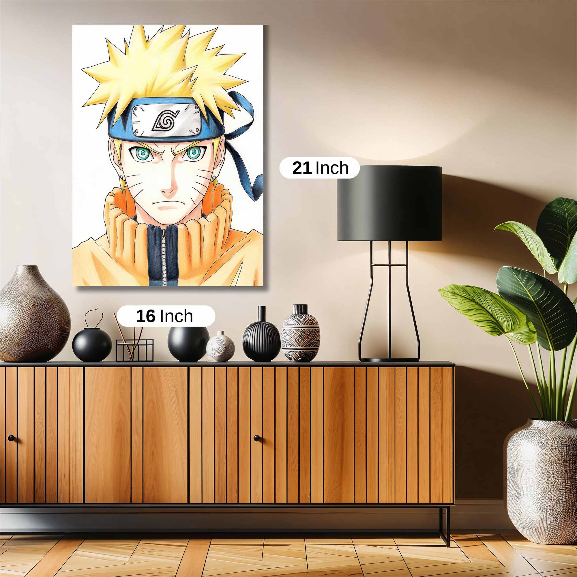 Naruto Resolute Safe Wall Magnetic / M
