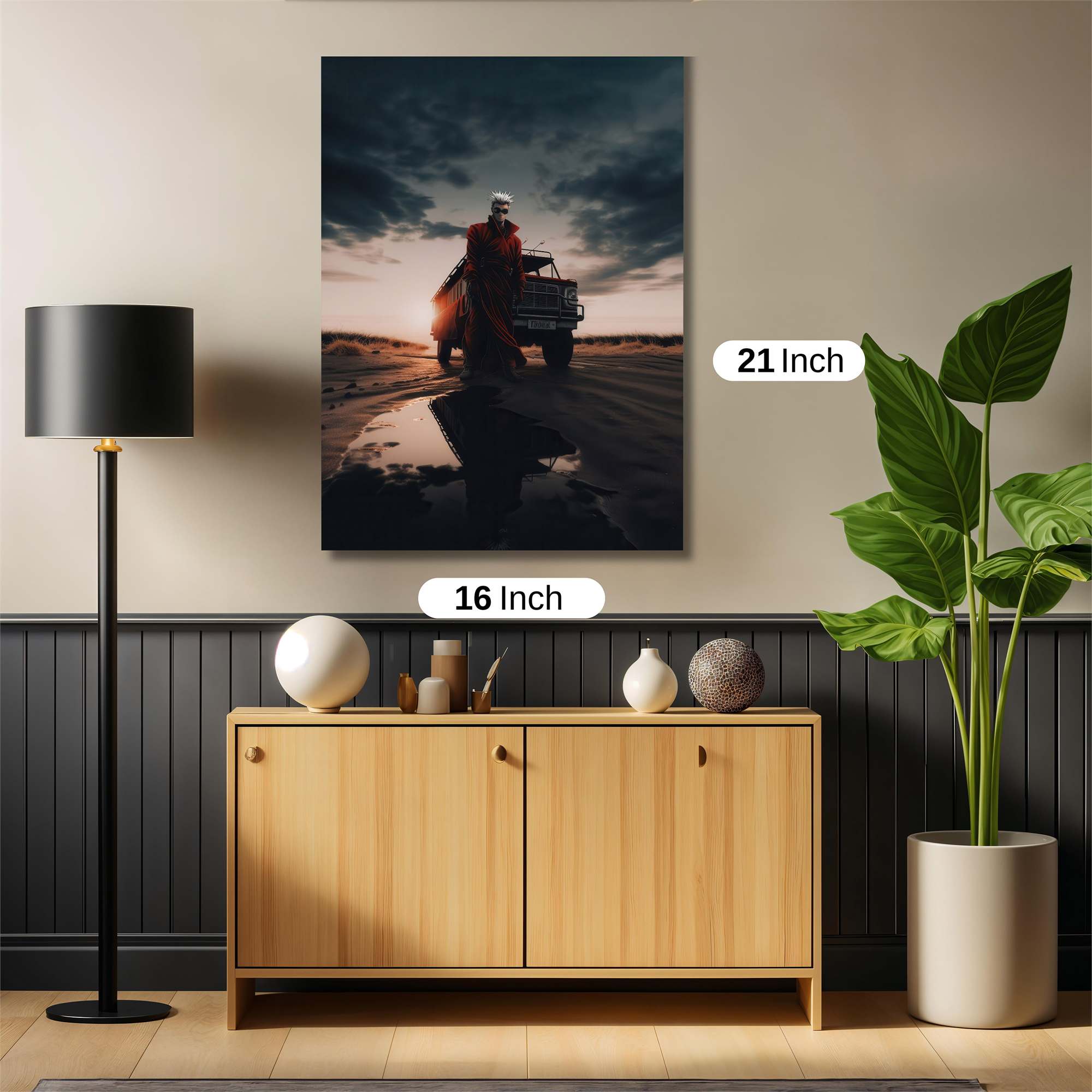 Wasteland Wanderer Safe Wall Magnetic / M