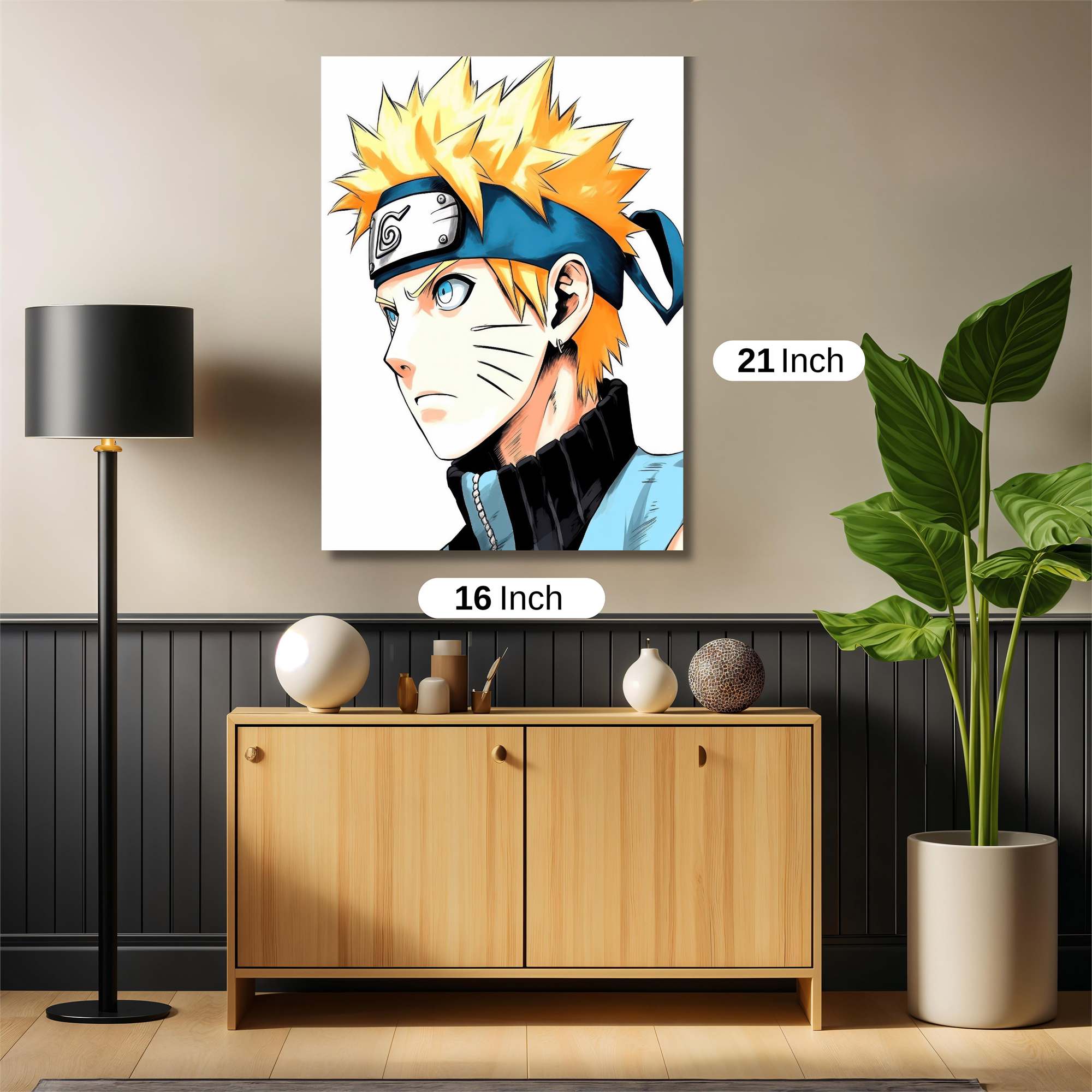 Naruto Resolute Safe Wall Magnetic / M