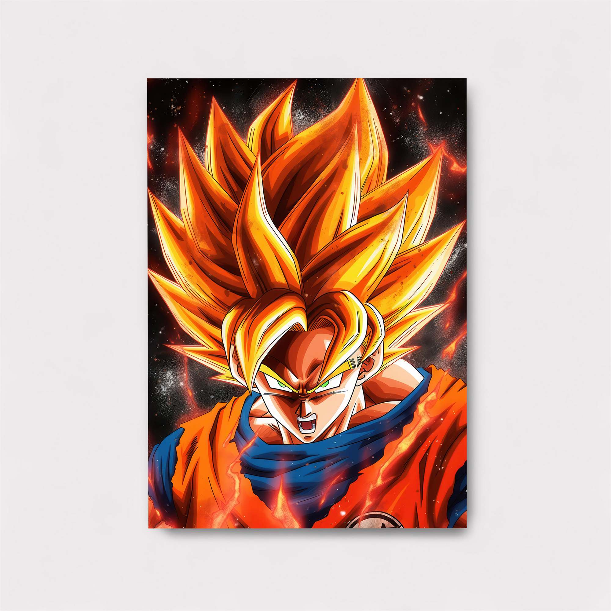 Goku Fiery Safe Wall Magnetic / M