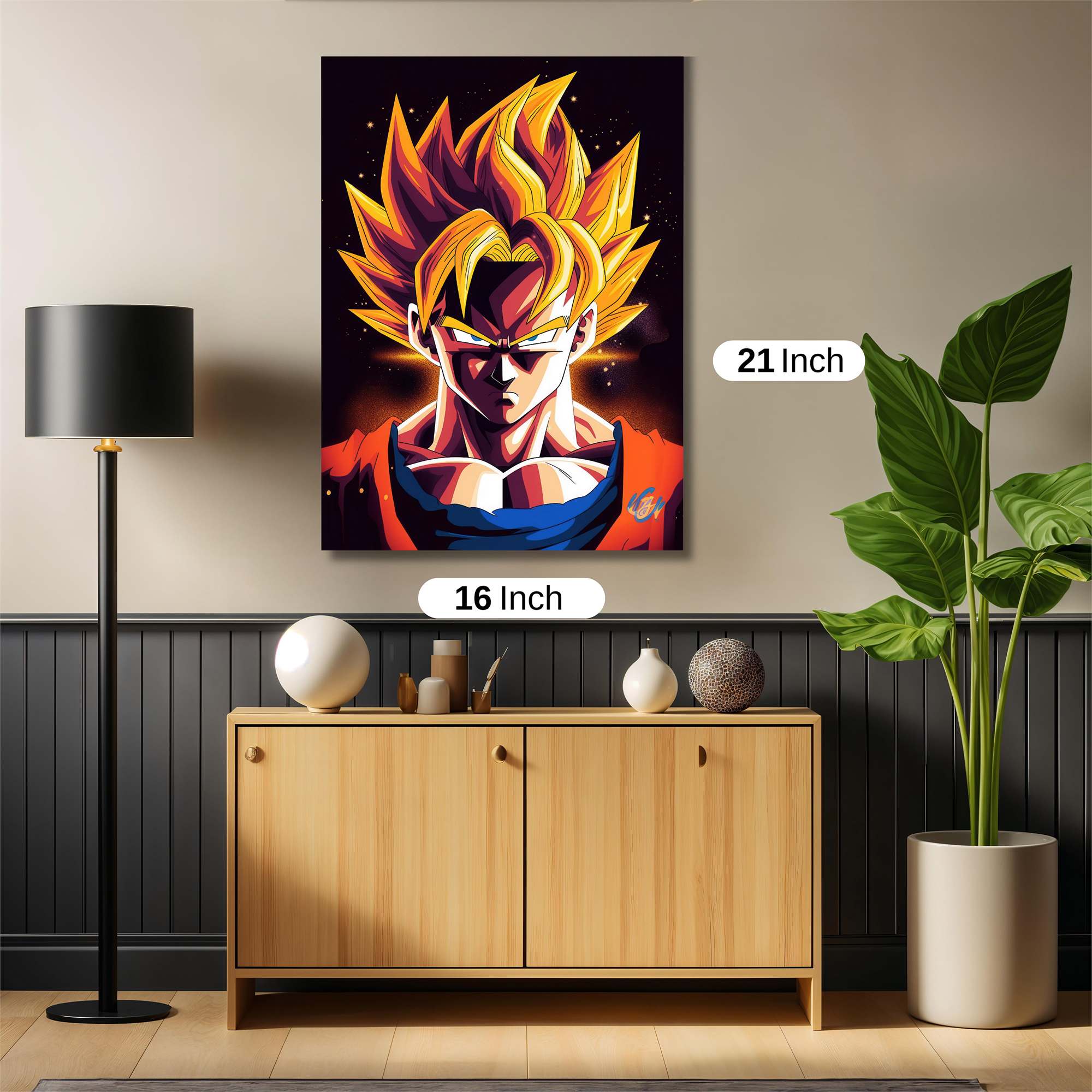 Goku Radiant Safe Wall Magnetic / M