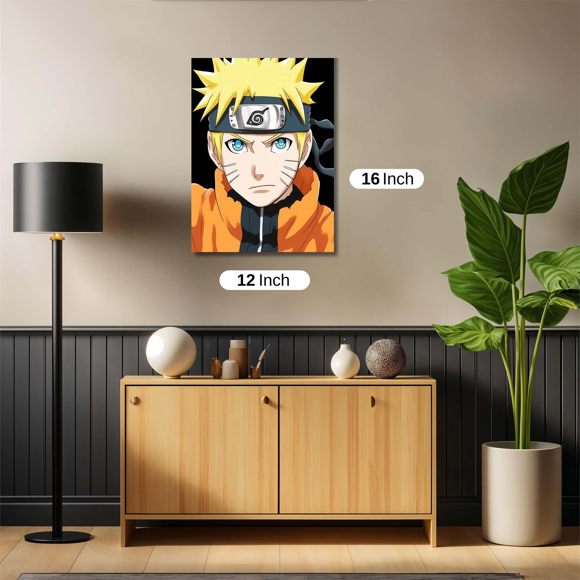 Naruto Resolute Safe Wall Magnetic / M