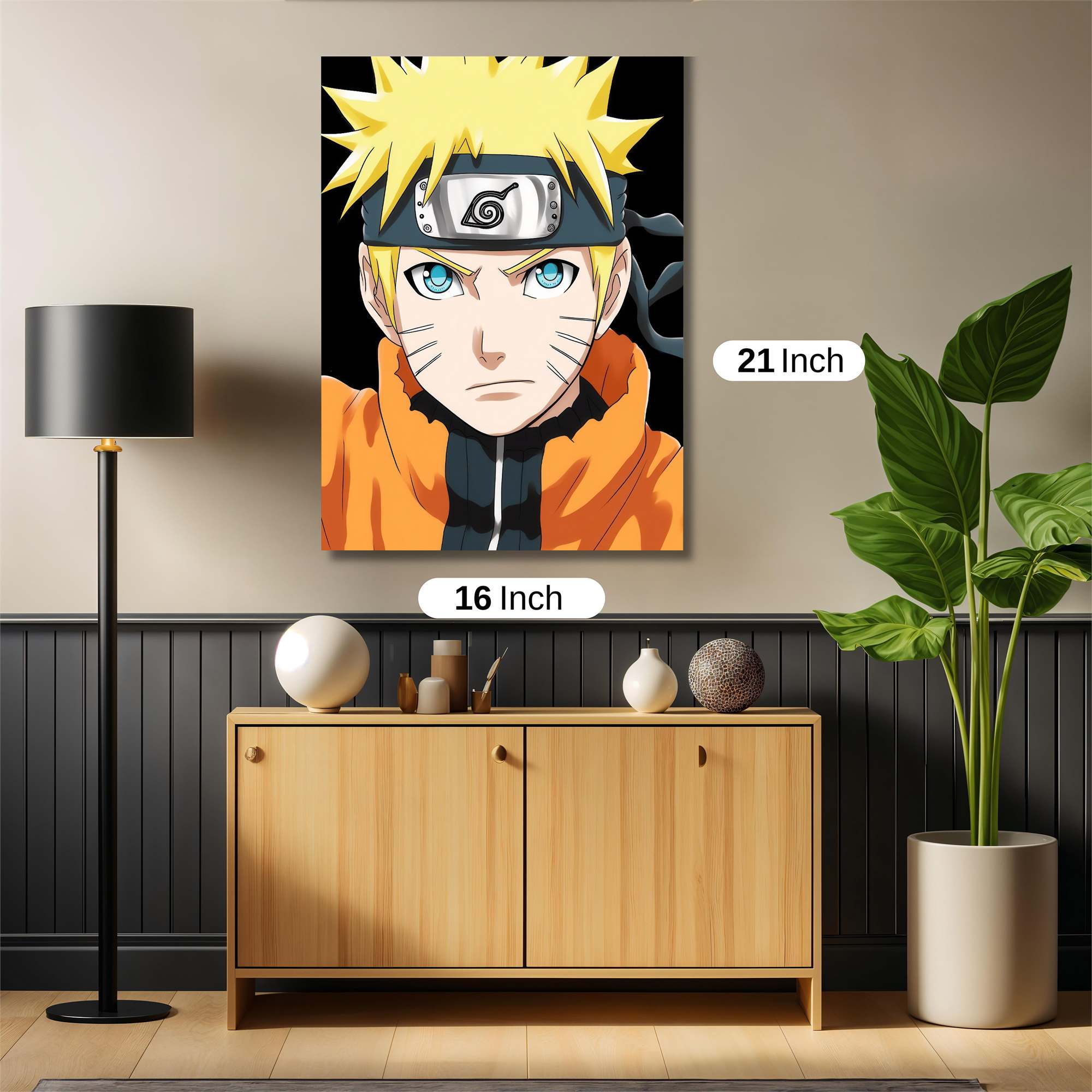Naruto Resolute Safe Wall Magnetic / M