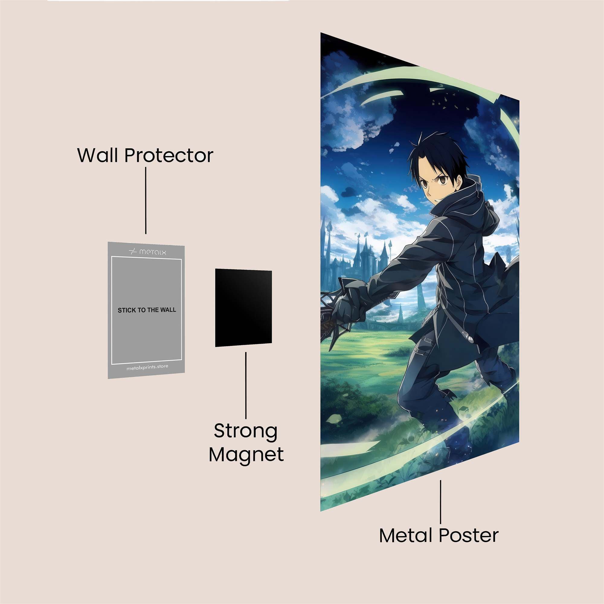 Kirito Enigmatic Safe Wall Magnetic / M