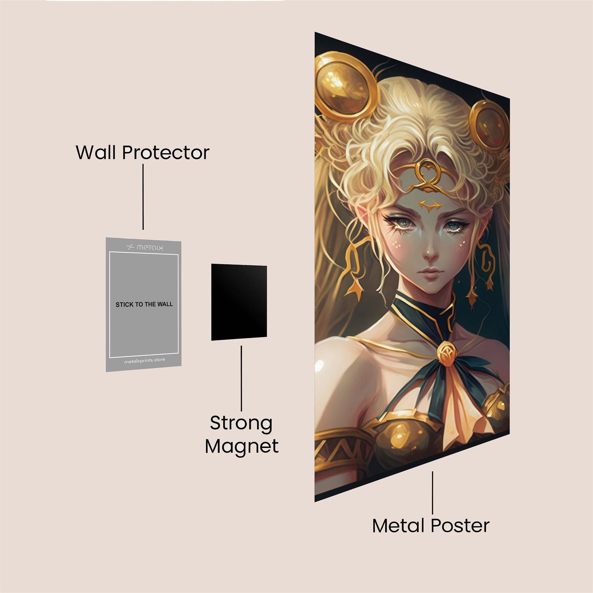 Broly Menace Safe Wall Magnetic / M