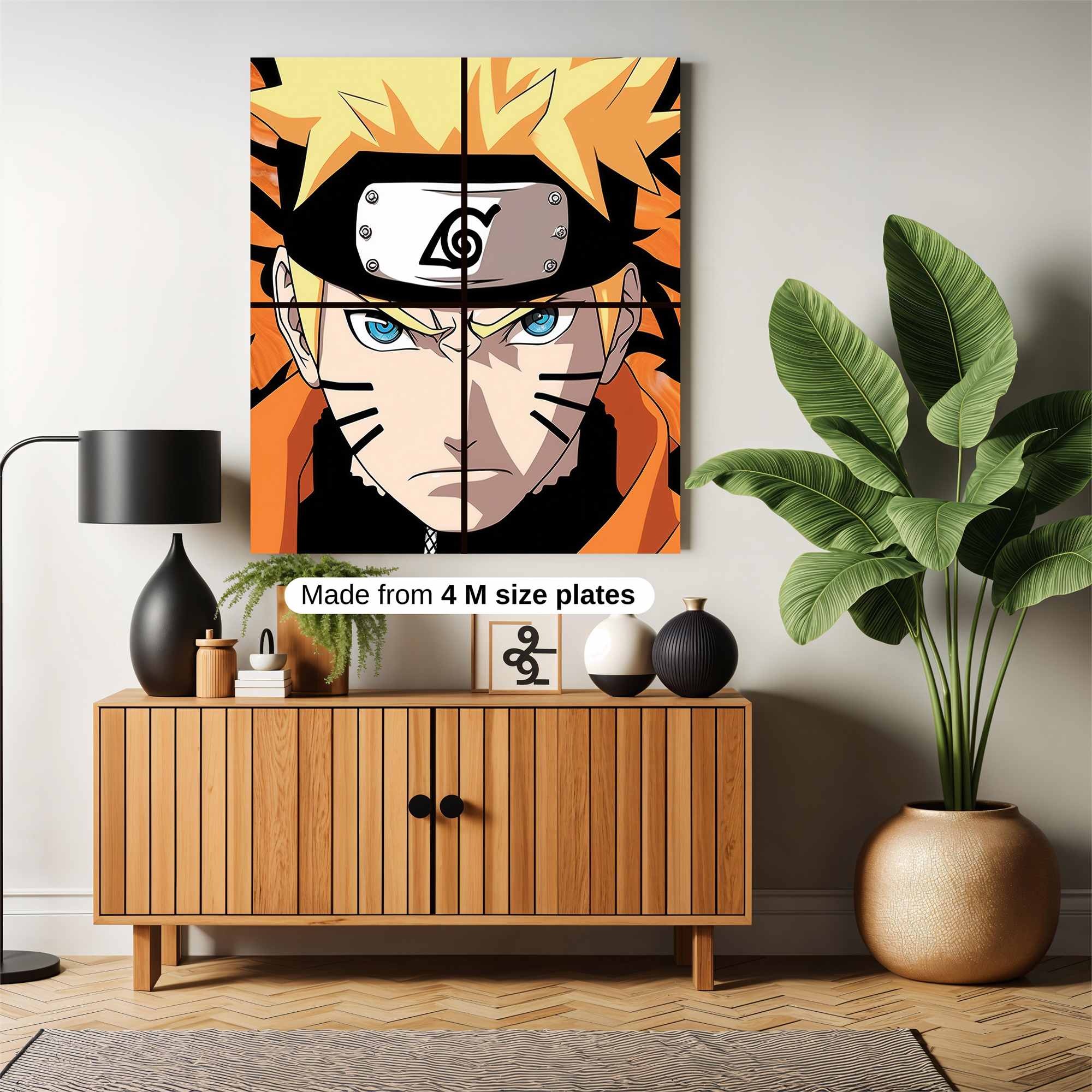 Naruto Focused Safe Wall Magnetic / M