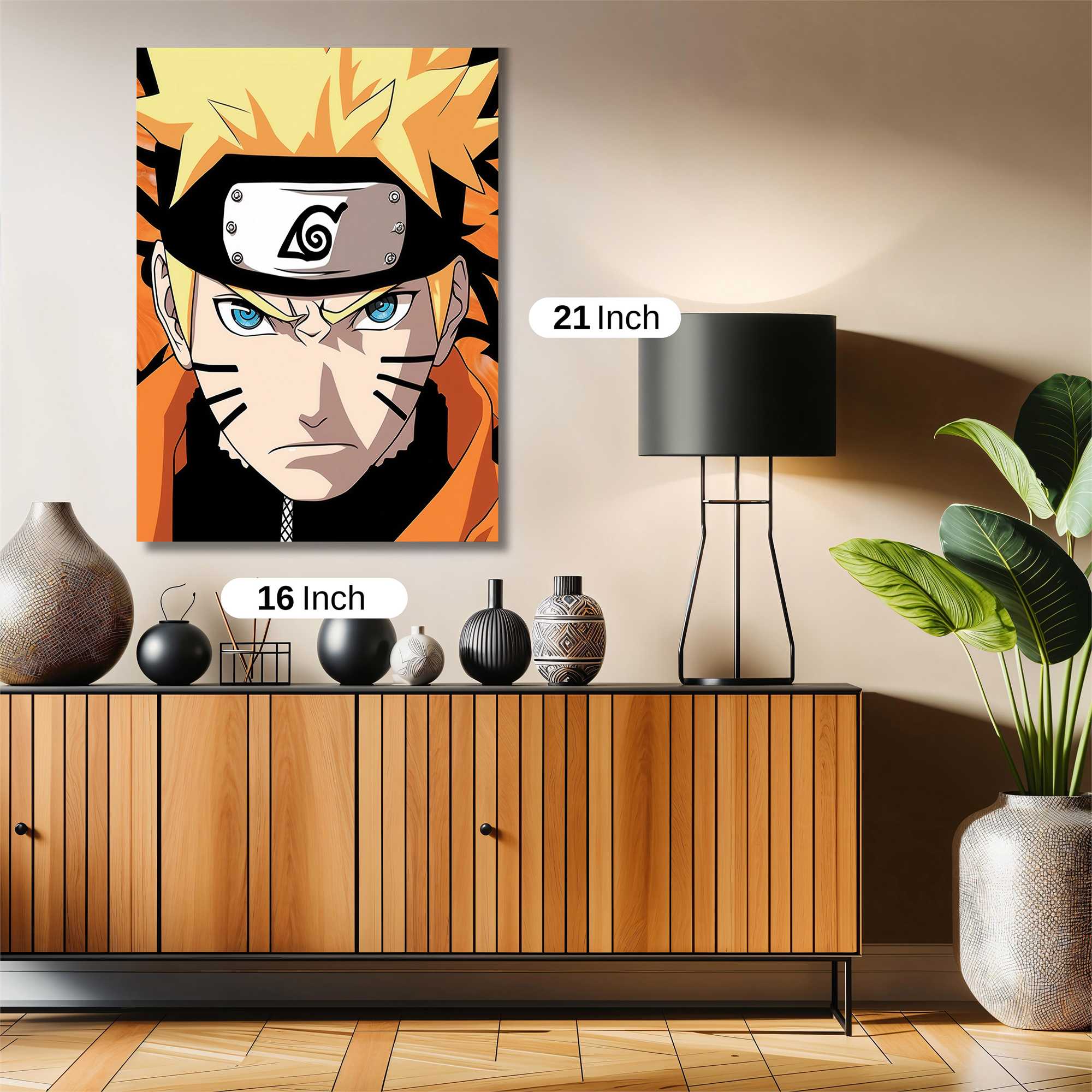 Naruto Focused Safe Wall Magnetic / M