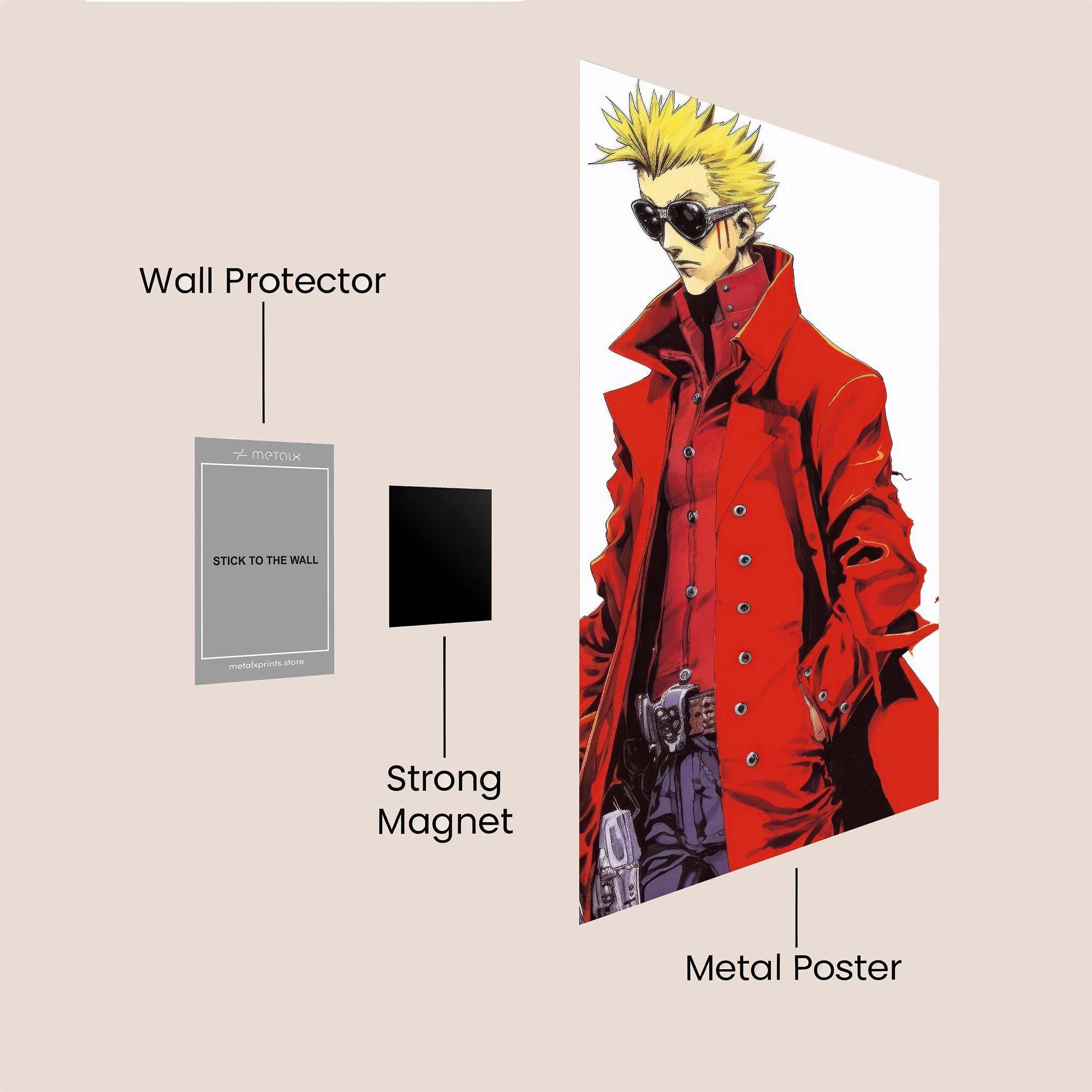 Dante Dynamic Safe Wall Magnetic / M