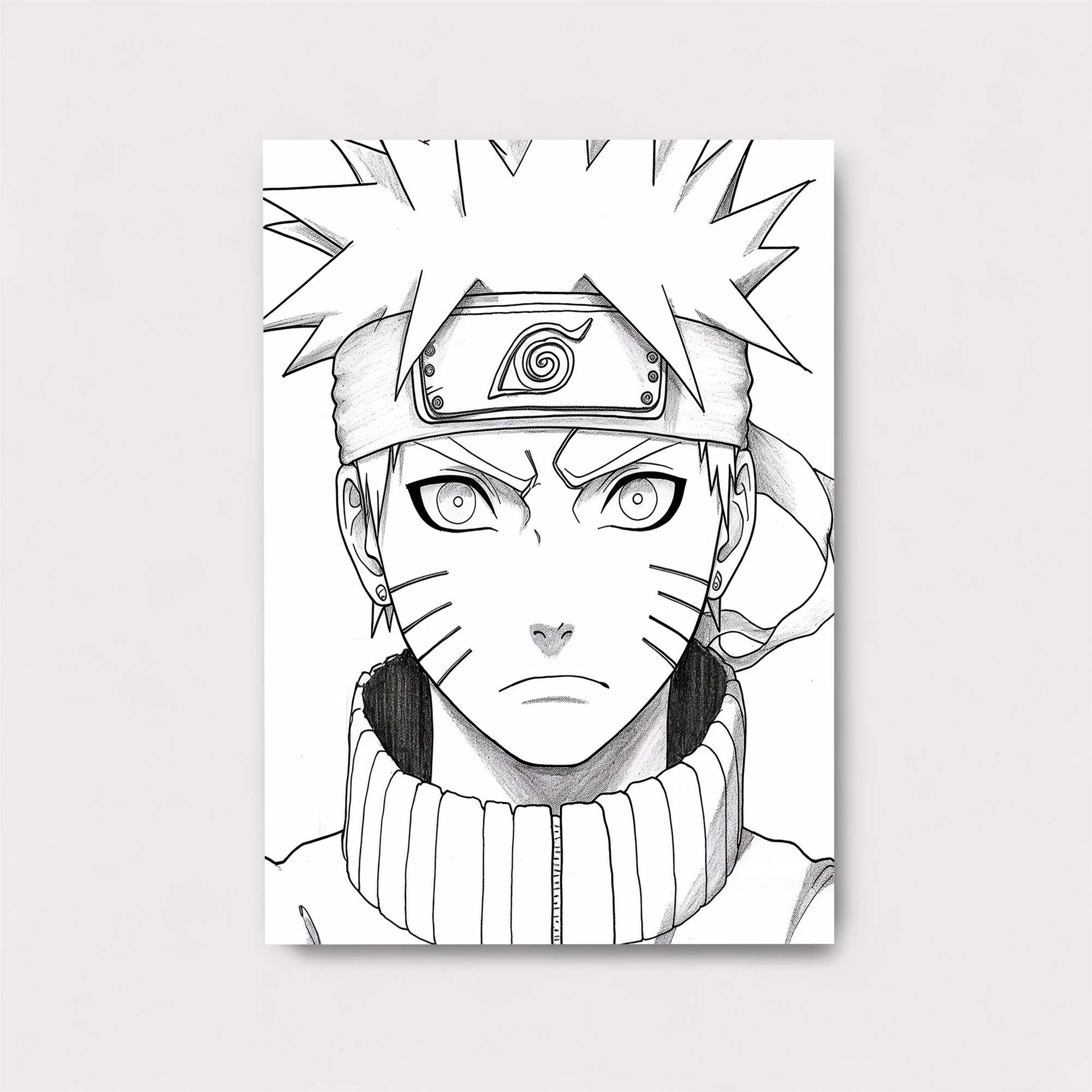 Naruto Fierce Safe Wall Magnetic / M