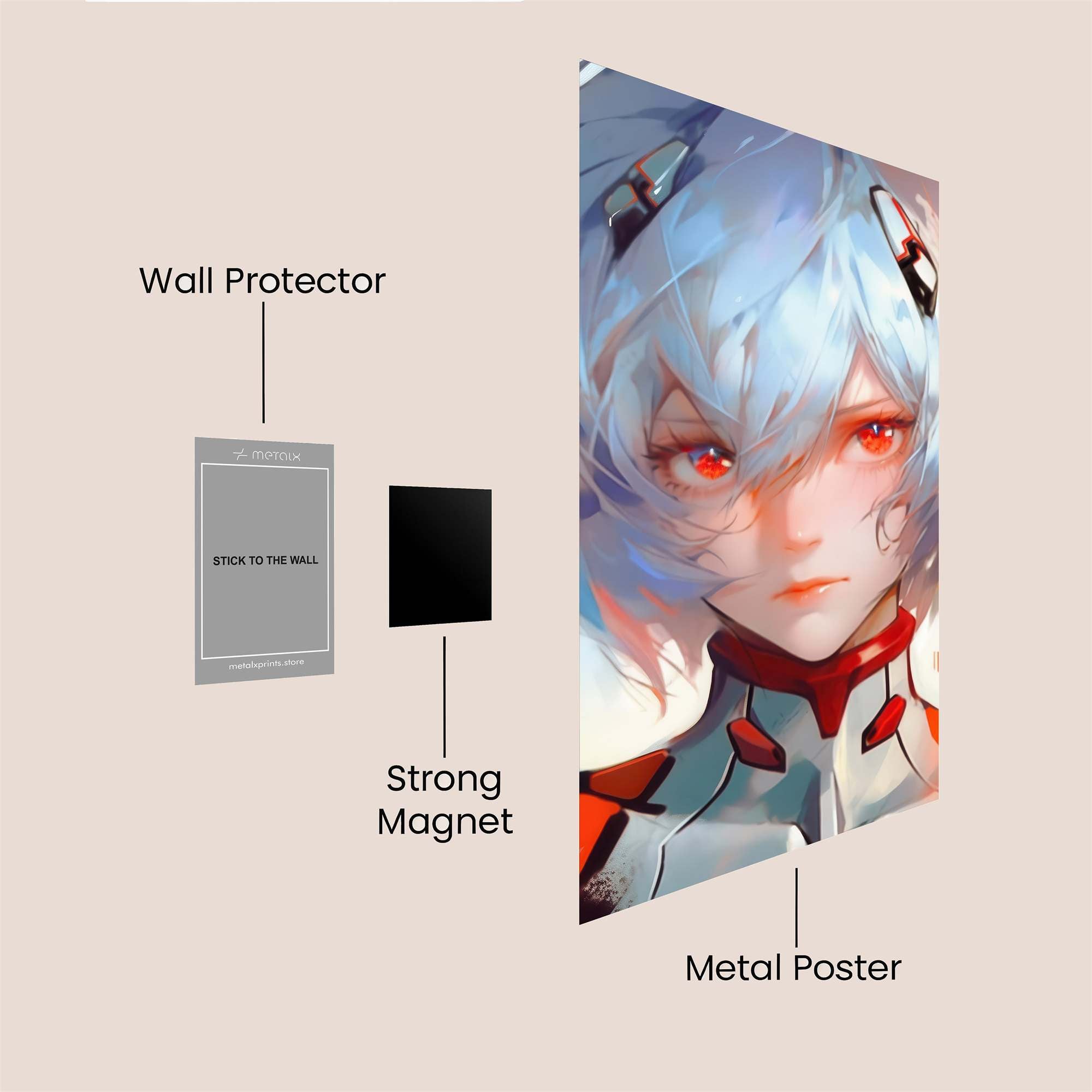 Rei Enigmatic Safe Wall Magnetic / M