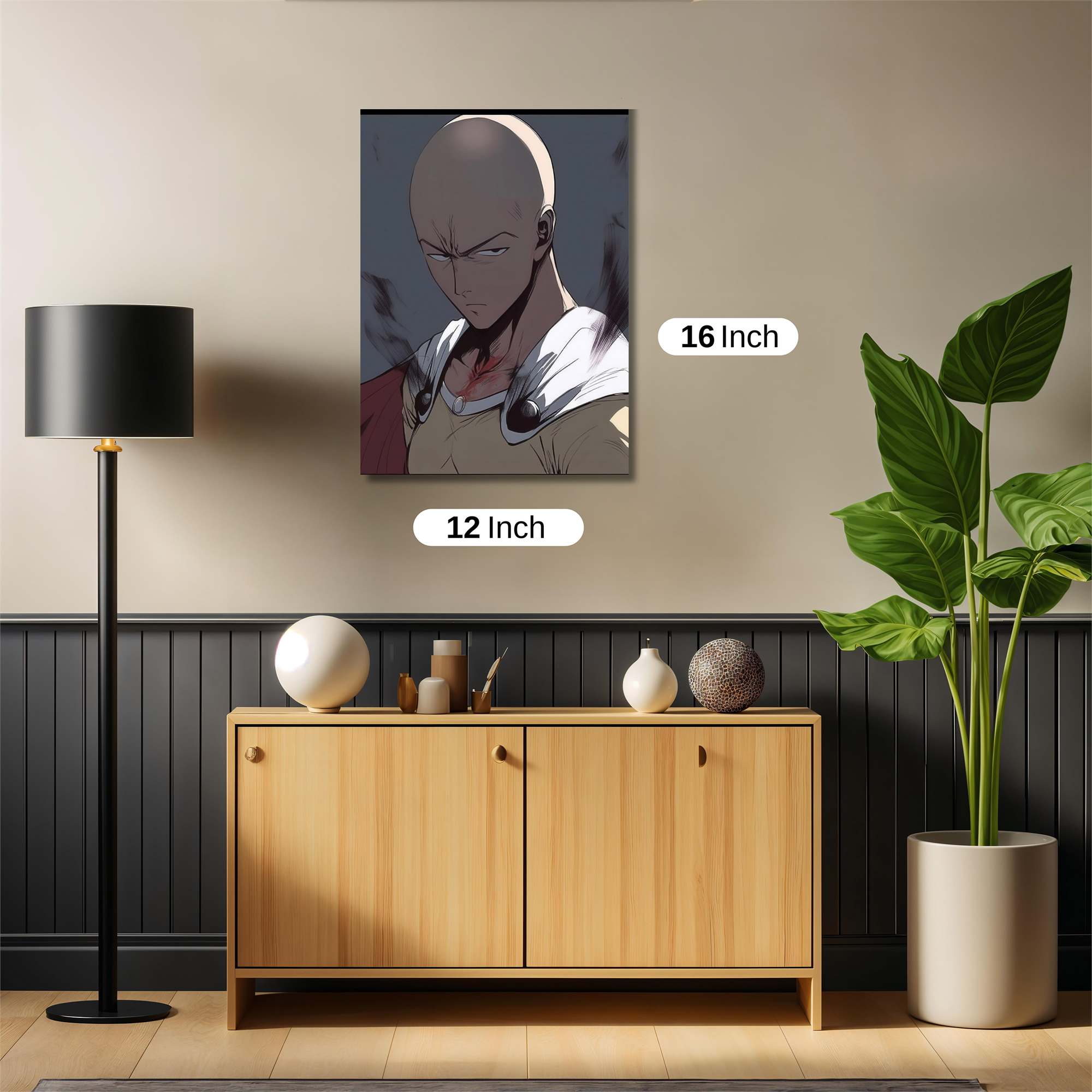 Saitama Somber Safe Wall Magnetic / M