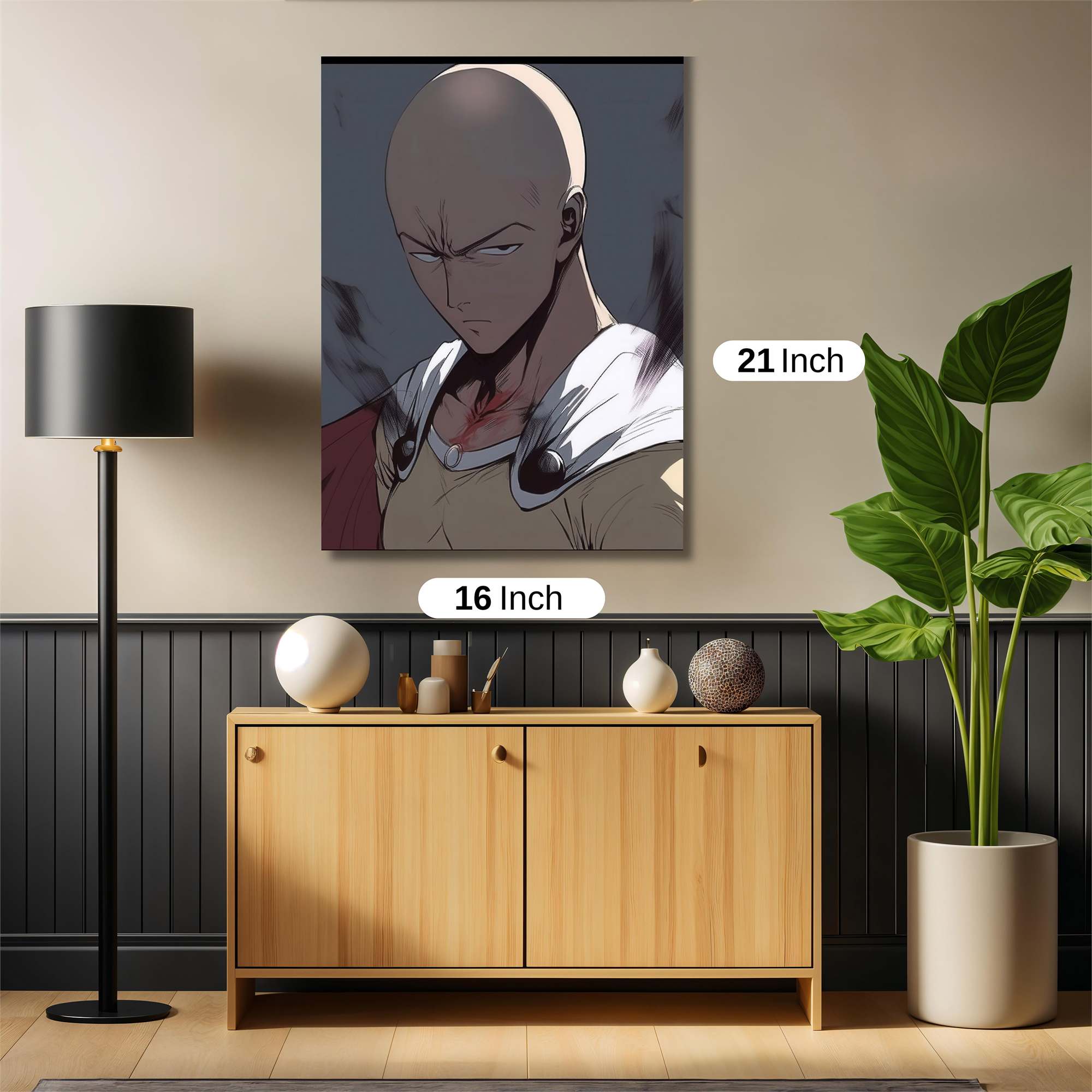 Saitama Somber Safe Wall Magnetic / M