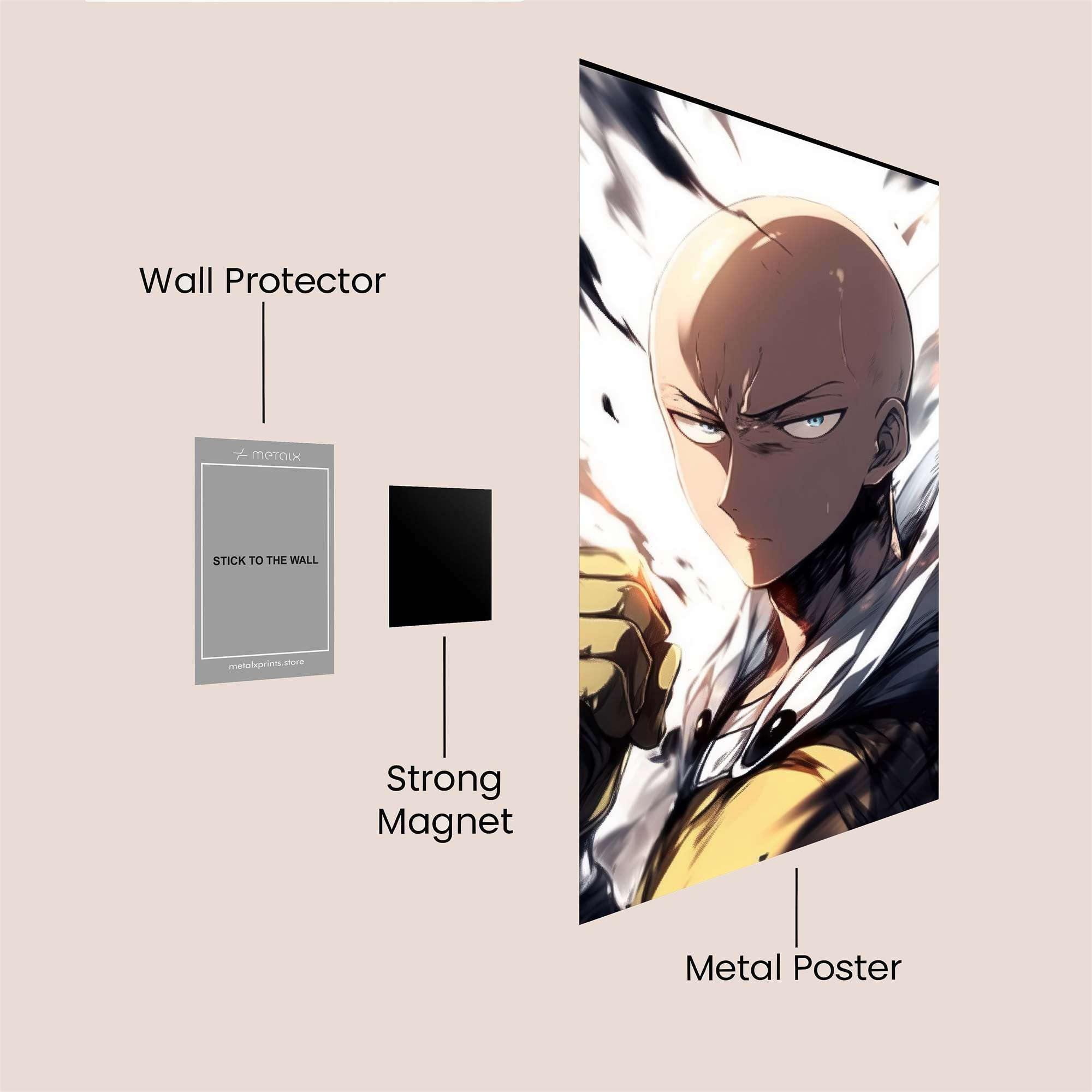 Saitama Serene Safe Wall Magnetic / M